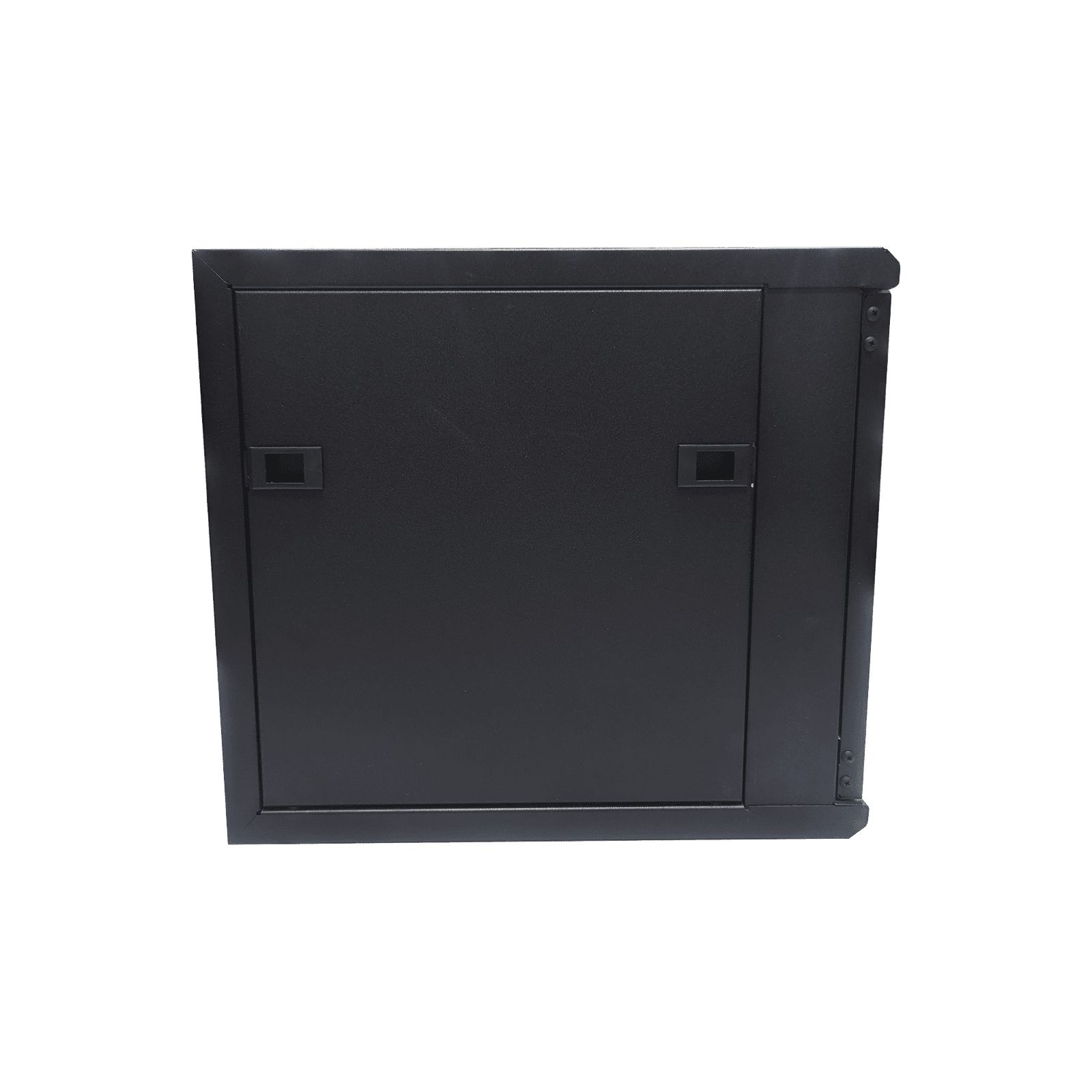 Gabinete de Montaje en Pared, Con Puerta de Cristal, de 19in, 6UR, Color Negro LW-06-05-06-UBG - LINKEDPRO BY EPCOM