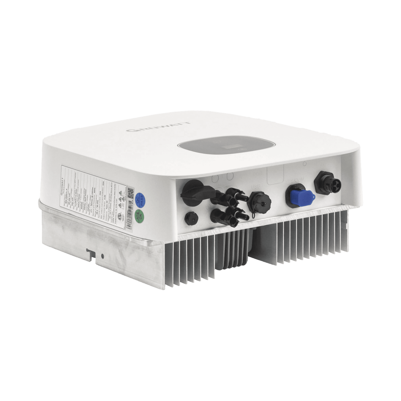 Inversor para Interconexión a CFE de 5 kW con Salida de 220 Vca, Módulo Wifi Incluido MIN5000TLX2 - GROWATT