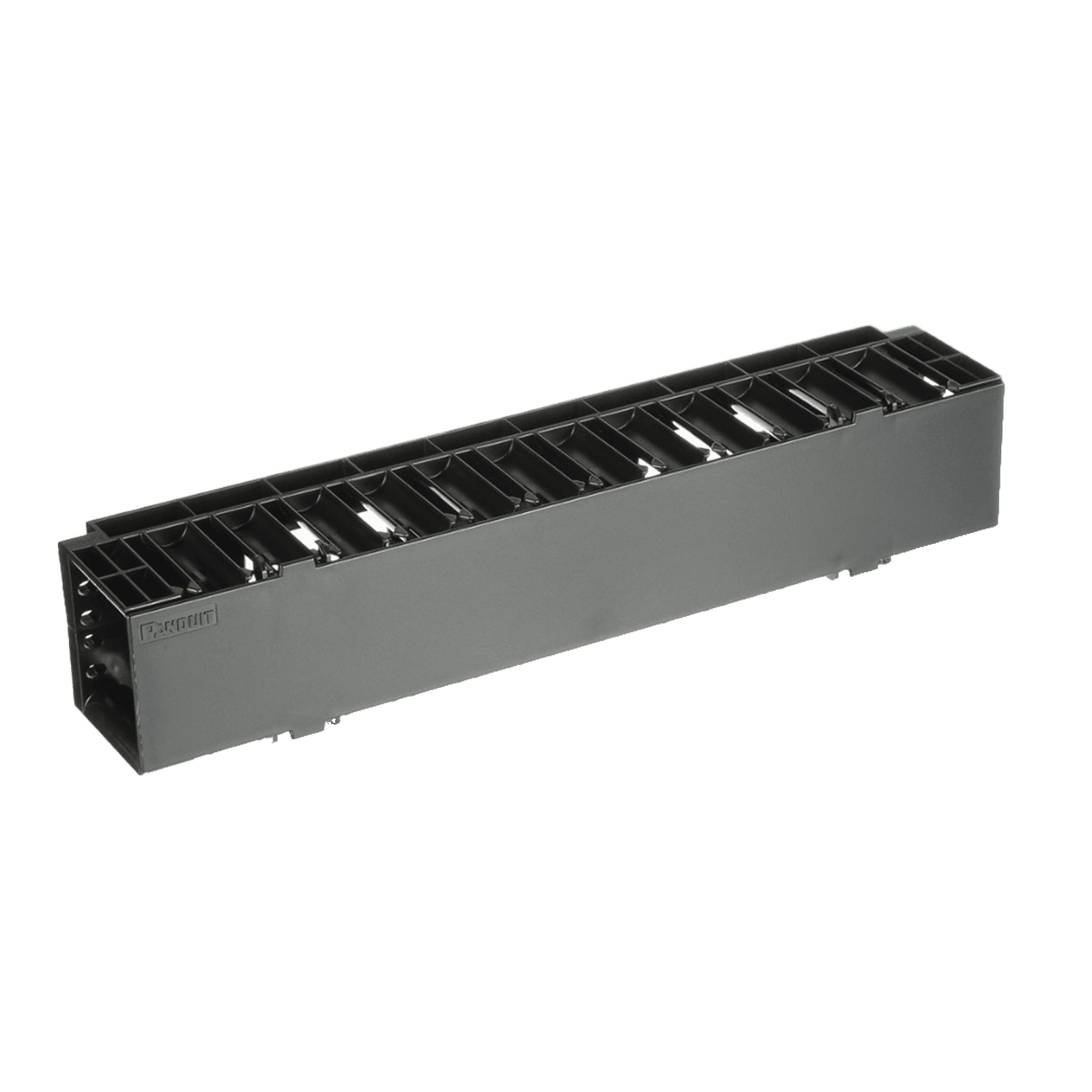 Organizador de Cables Horizontal NetManager, Sencillo (Solo Frontal), Para Rack de 19in, 2UR NCMHF2 - PANDUIT
