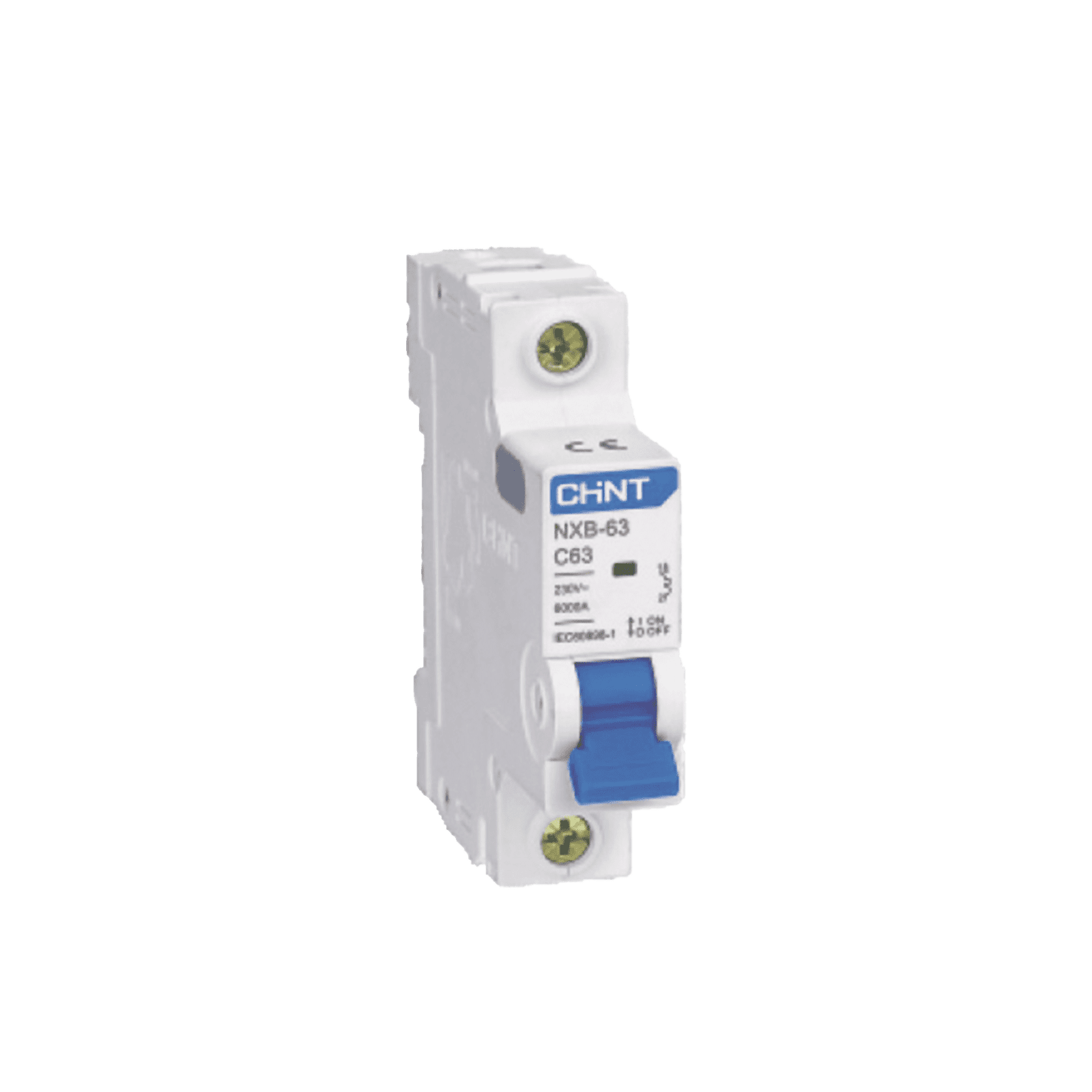 Pastilla para Riel Din, 1 Polo, 20 Amp, Vca:110/415v, 6kA, Catálogo: NXB631PC20, Serie: NXB-63. NXB631PC20 - CHINT