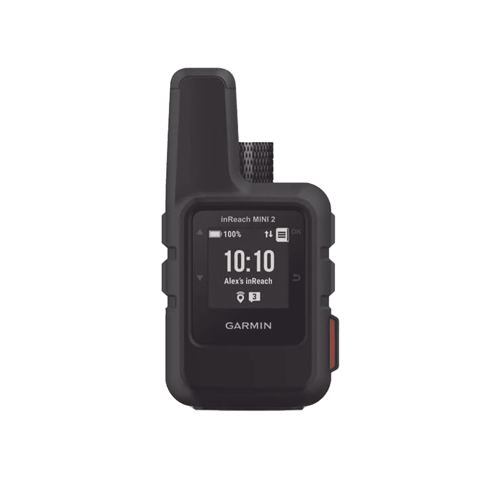 Navegador satelital InReach Mini 2 color negro, con cobertura global mediante la red Iridium, cuenta con botón de emergencia, batería para hasta 50 horas, GPS y brujula. 10-02602-01 - GARMIN