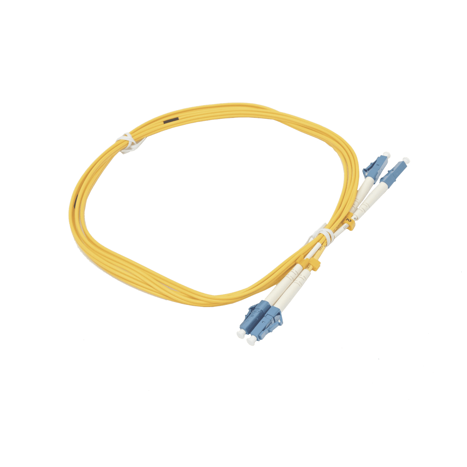 Jumper de Fibra Óptica Duplex, Monomodo, con Conectores LC/UPC-LC/UPC, 2 metros OFC-LC/PC-LC/PC-D-20-2 187506 - FIBERHOME