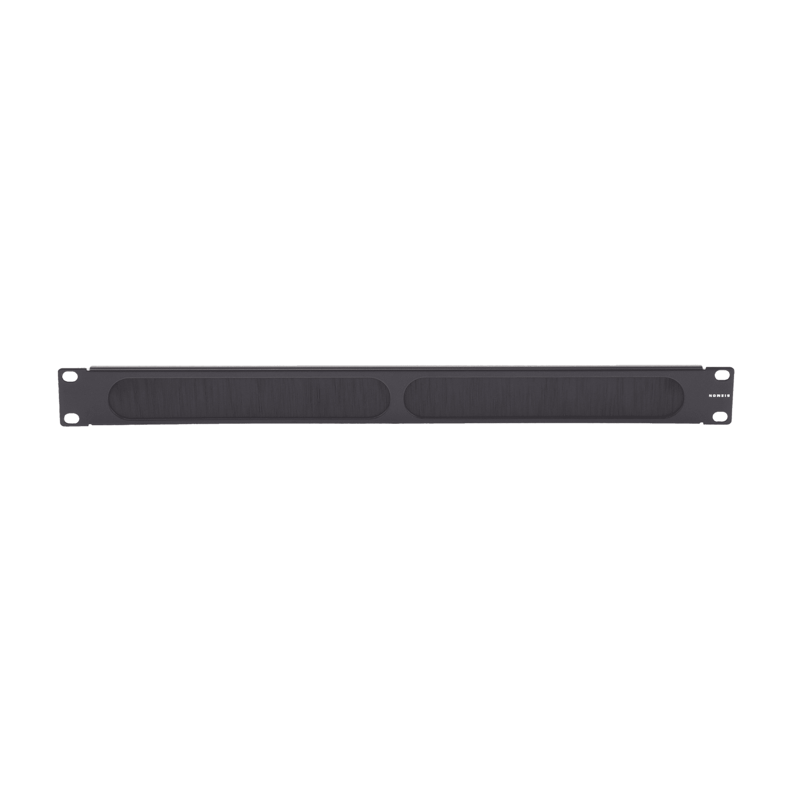 Tapa Ciega para Rack de 19in, Tipo Cepillo de Nylon, para Paso de Cables y Mejor Manejo Térmico, Color Negro, 1UR PNL-BRSH-1 - SIEMON