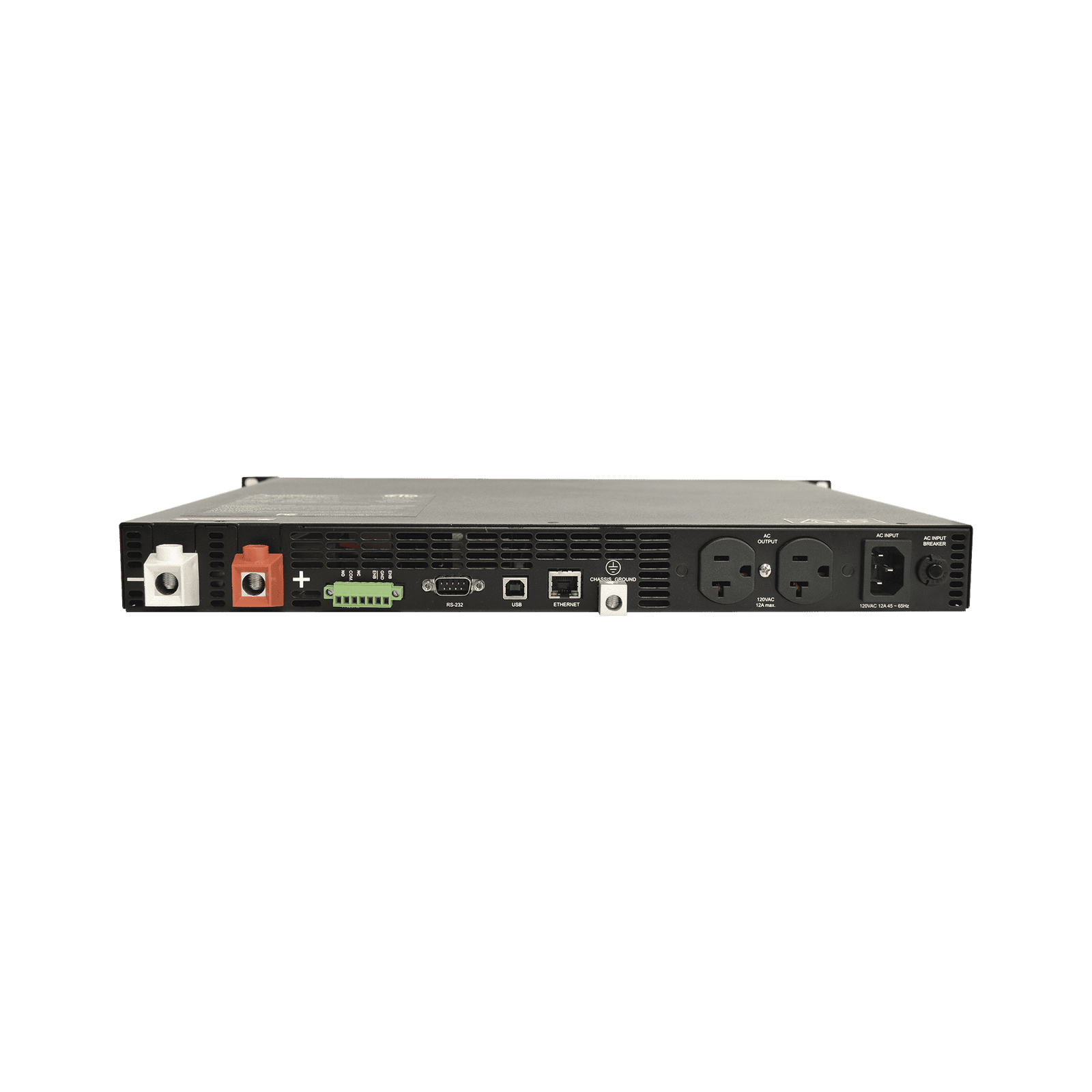 Inversor de corriente Onda Pura Montaje en rack 1U 1200W, 24 Vcc- 120 VCA, 50/60 Hz PSR-1200-24 159805 - SAMLEX