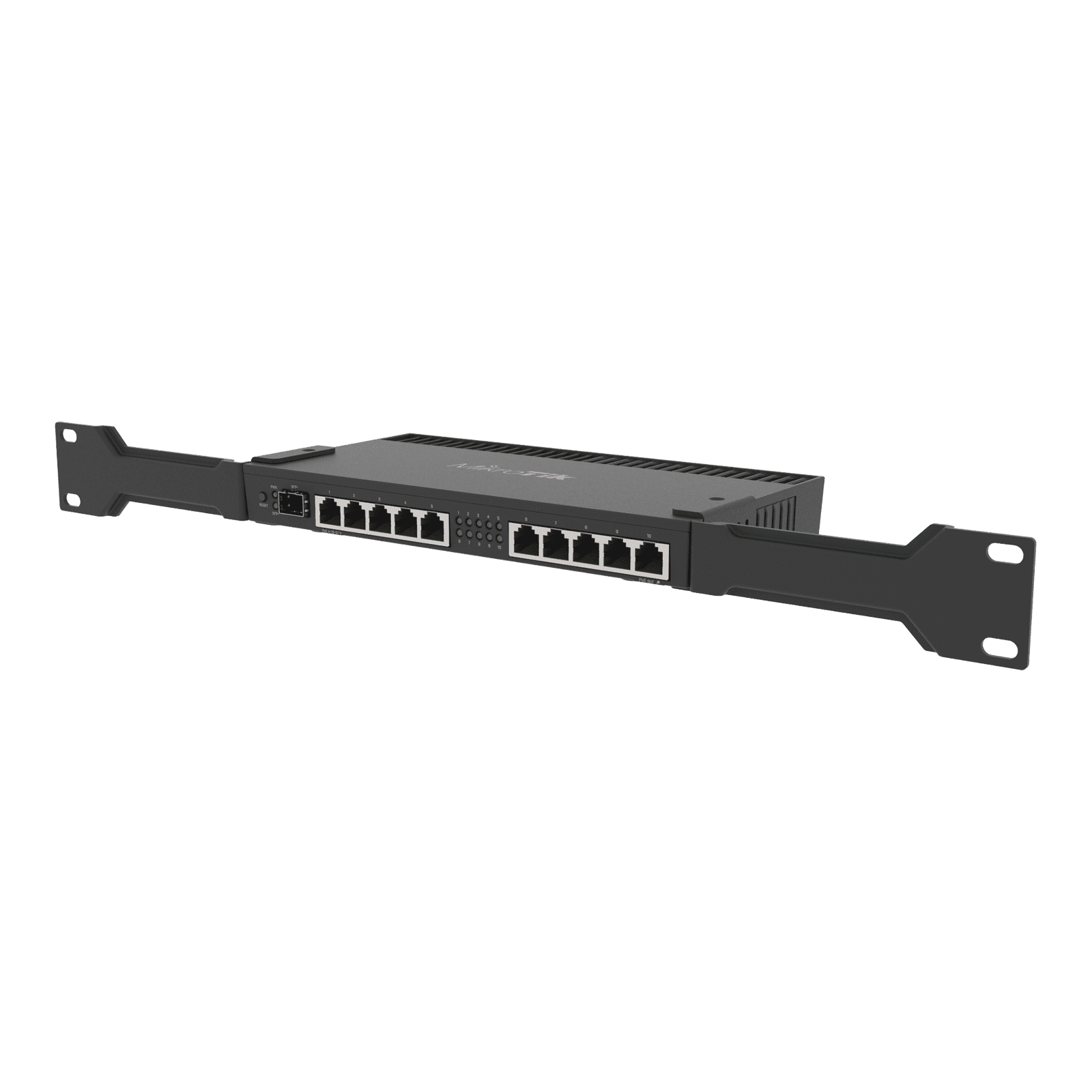 (RB4011iGS+RM) RouterBoard, CPU 4 Núcleos, 10 Puertos Gigabit Ethernet, 1 puerto SFP+ RB4011IGS+RM 196765 - MIKROTIK