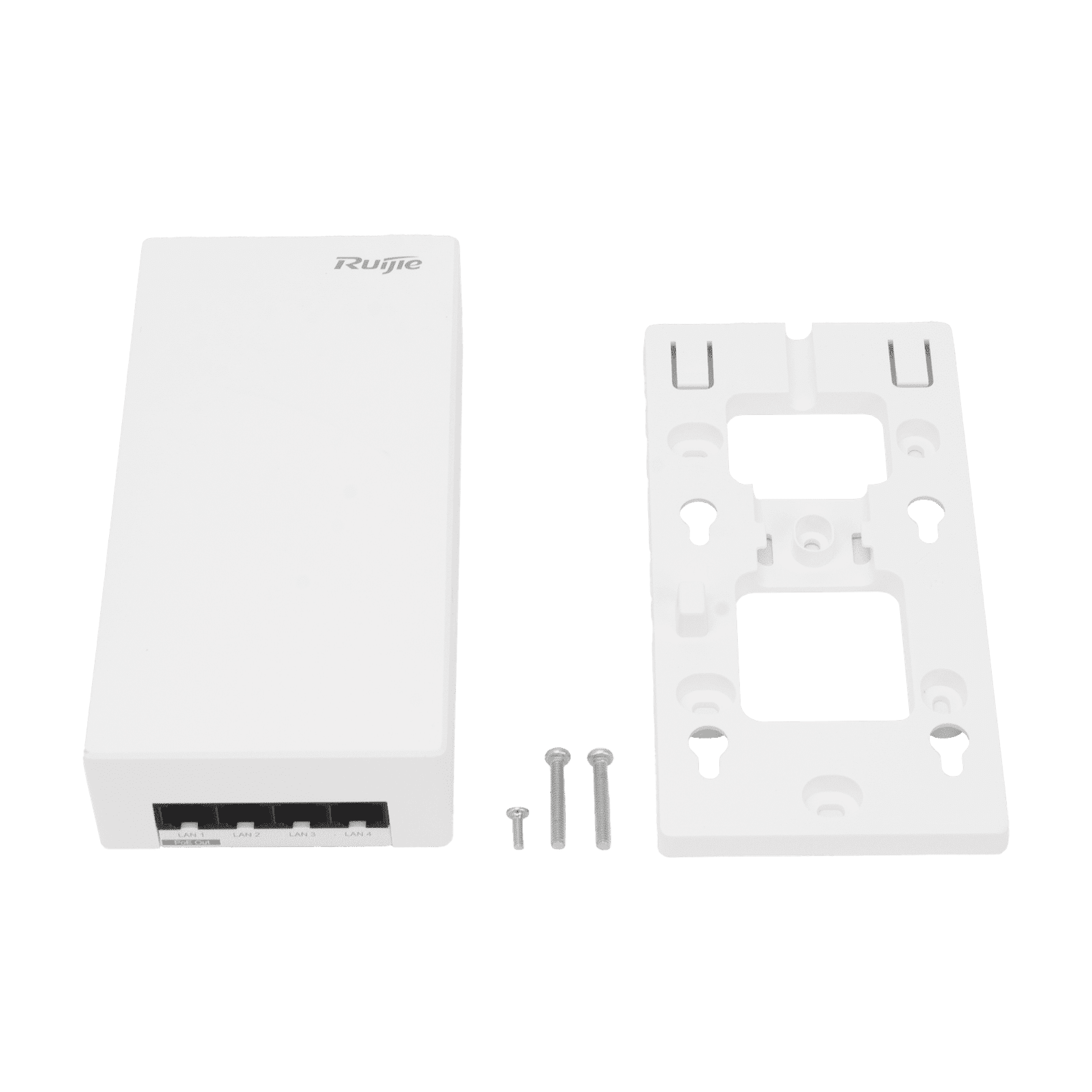 Punto de acceso Wi-Fi 6 para interior en pared, PoE out para télefono IP, hasta 1.7 Gbps doble banda 802.11AX MU-MIMO 2×2 RG-AP180P-L 217584 - RUIJIE