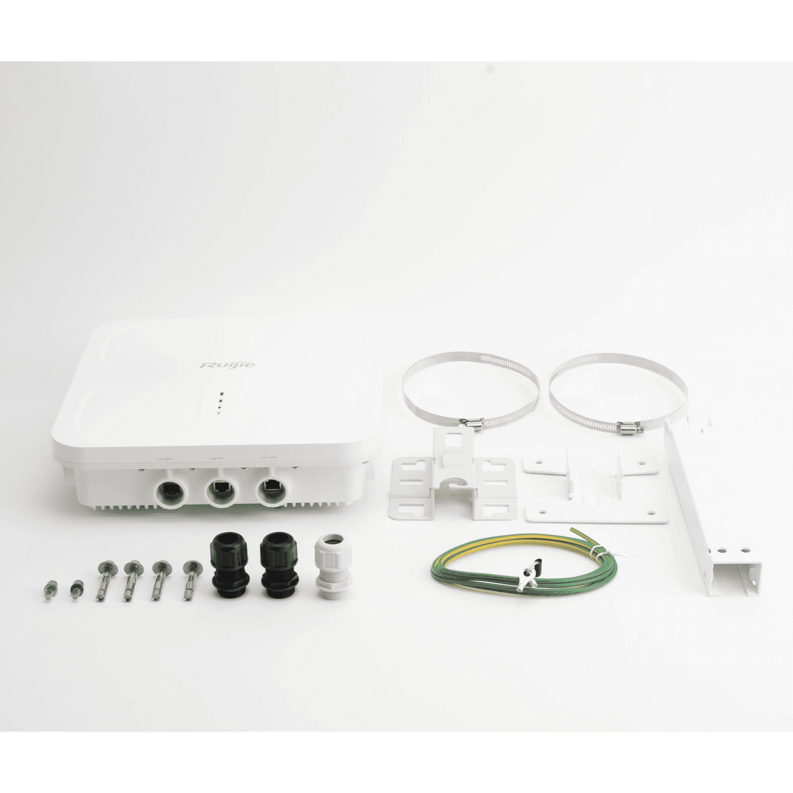 Punto de acceso WiFi6 para exterior Sectorial 60° IP68 hasta 1775Mbps doble banda 802.11AX MU-MIMO 2×2 RG-AP680-IO 217837 - RUIJIE