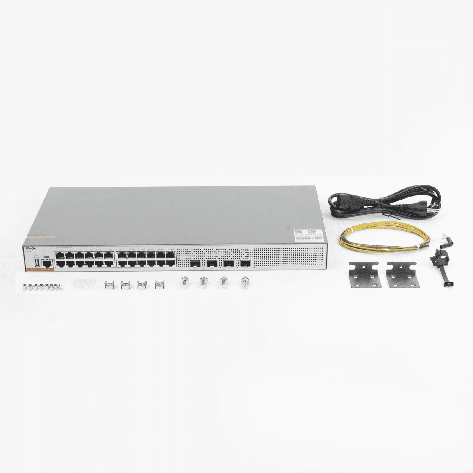 Switch Administrable Capa 3 con 48 puertos Gigabit + 4 SFP+ para fibra 10Gb, gestión gratuita desde la nube. RG-CS83-48GT4XS 222433 - RUIJIE