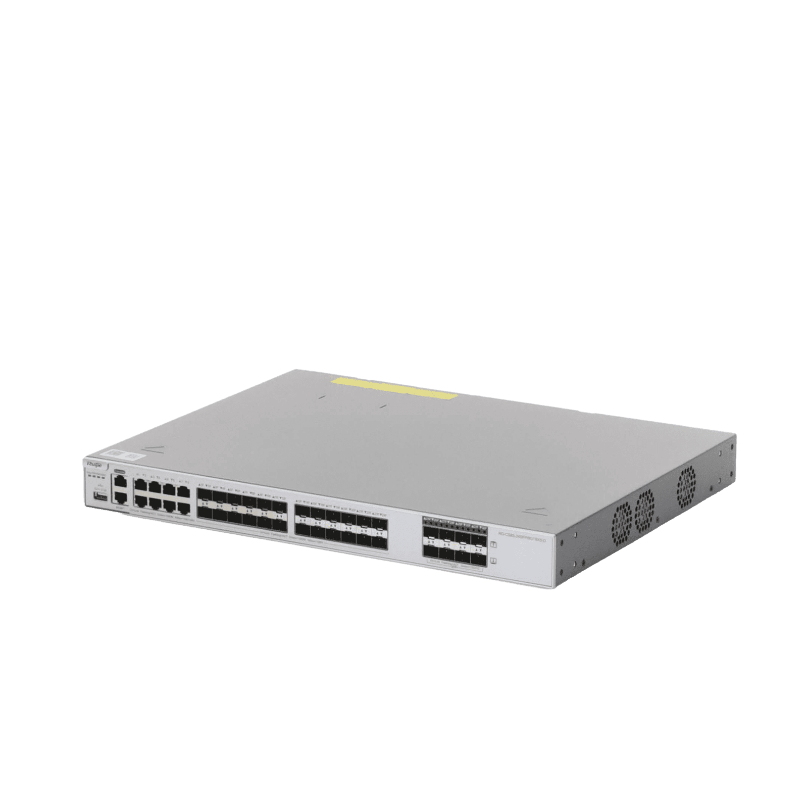 Switch Core Administrable Capa 3 con 8 puertos Gigabit, 24 SFP y 8 SFP+ Combo para fibra 10Gb, gestión gratuita desde la nube. RG-CS85-24SFP/8GT8XS-D 222437 - RUIJIE