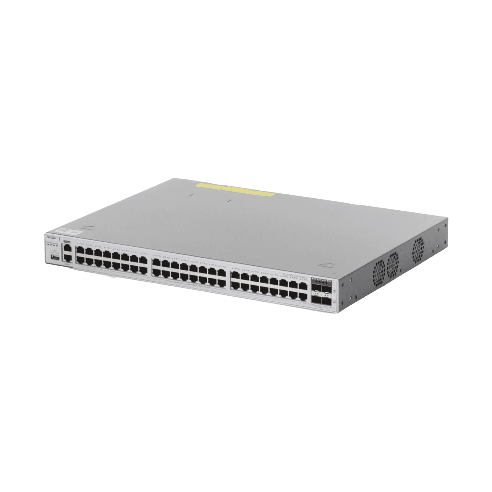 Switch Core Administrable Capa 3 con 48 puertos Gigabit + 4 SFP+ para fibra 10Gb, gestión gratuita desde la nube. RG-CS85-48GT4XS-D 222436 - RUIJIE