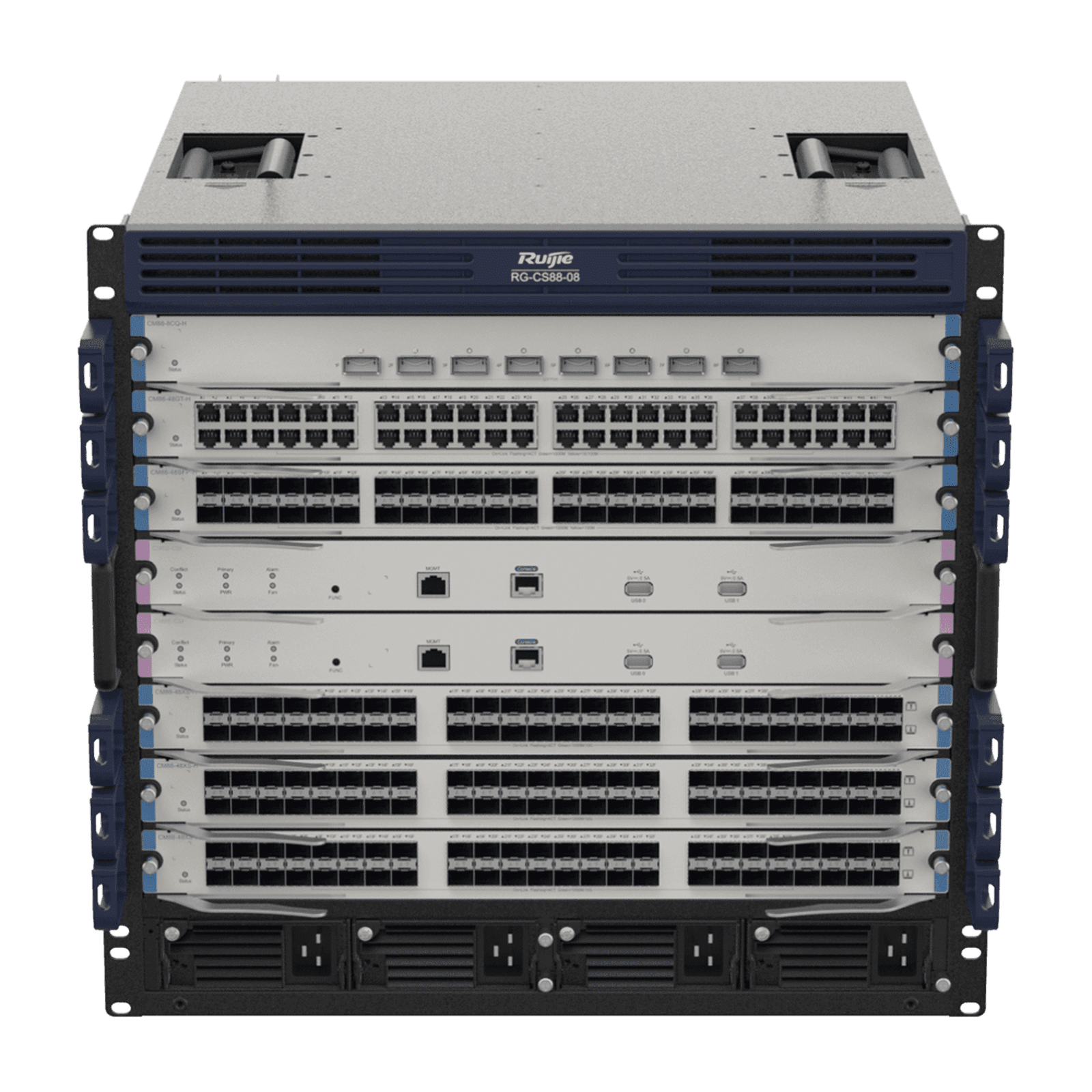 RG-CS88-08 SWITCH CORE L3 CHASSIS P/ 6 TARJETAS Y 2 SUPERVISORES RG-CS88-08 220568 - RUIJIE