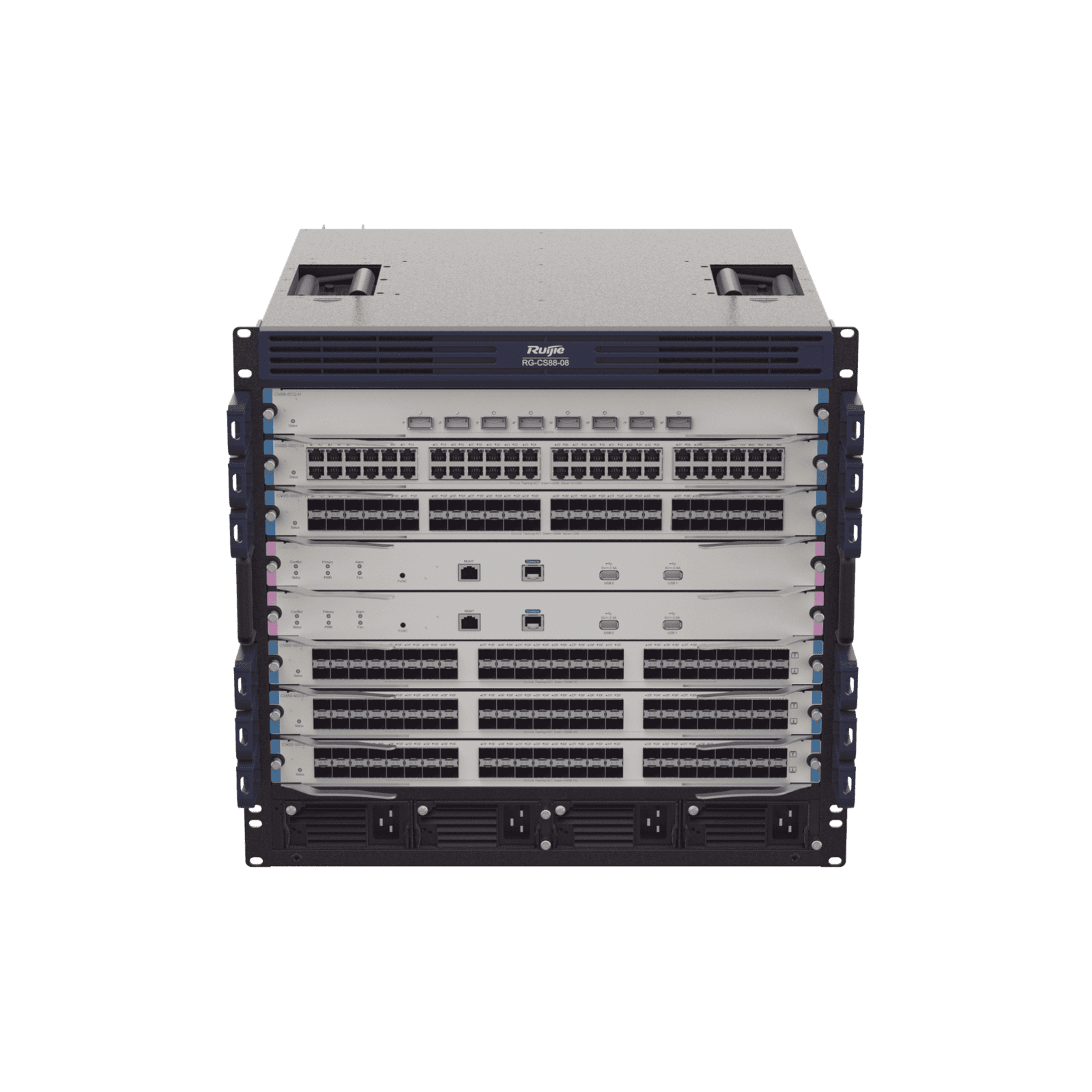 RG-CS88-08 SWITCH CORE L3 CHASSIS P/ 6 TARJETAS Y 2 SUPERVISORES RG-CS88-08 220568 - RUIJIE