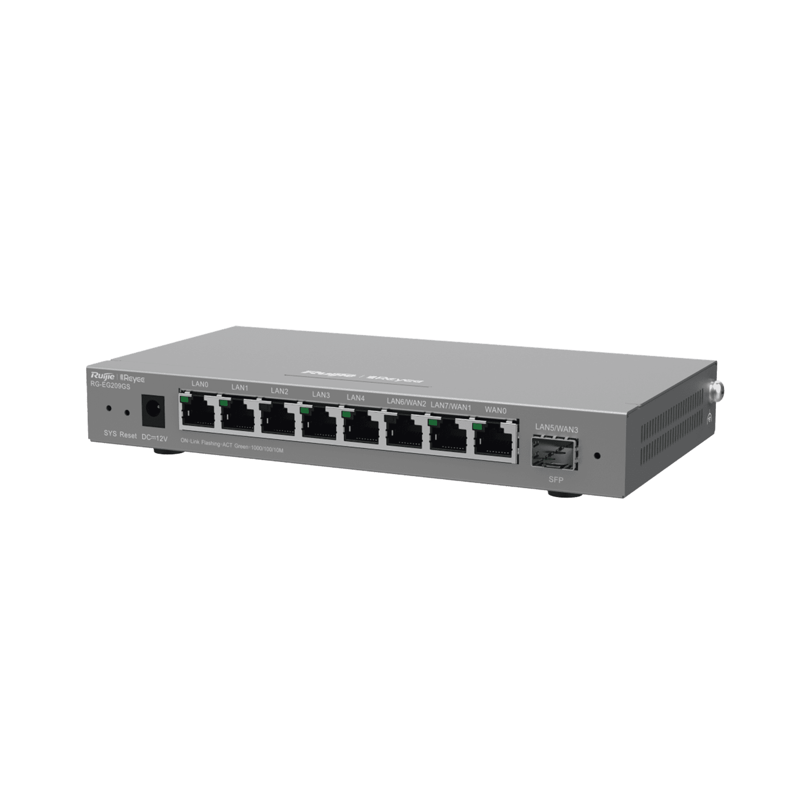 RG-EG209GS ROUTER 9 PTOS 600MBPS 200 CLIENTES RG-EG209GS 211696 - RUIJIE