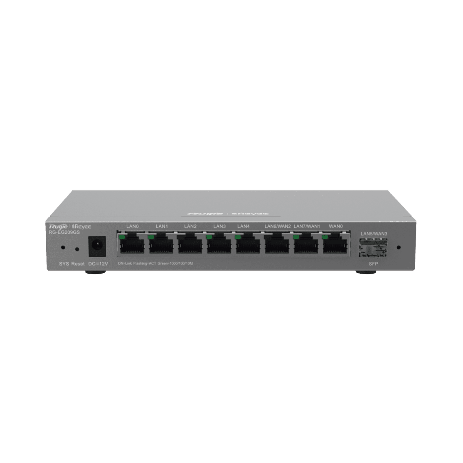 RG-EG209GS ROUTER 9 PTOS 600MBPS 200 CLIENTES RG-EG209GS 211696 - RUIJIE