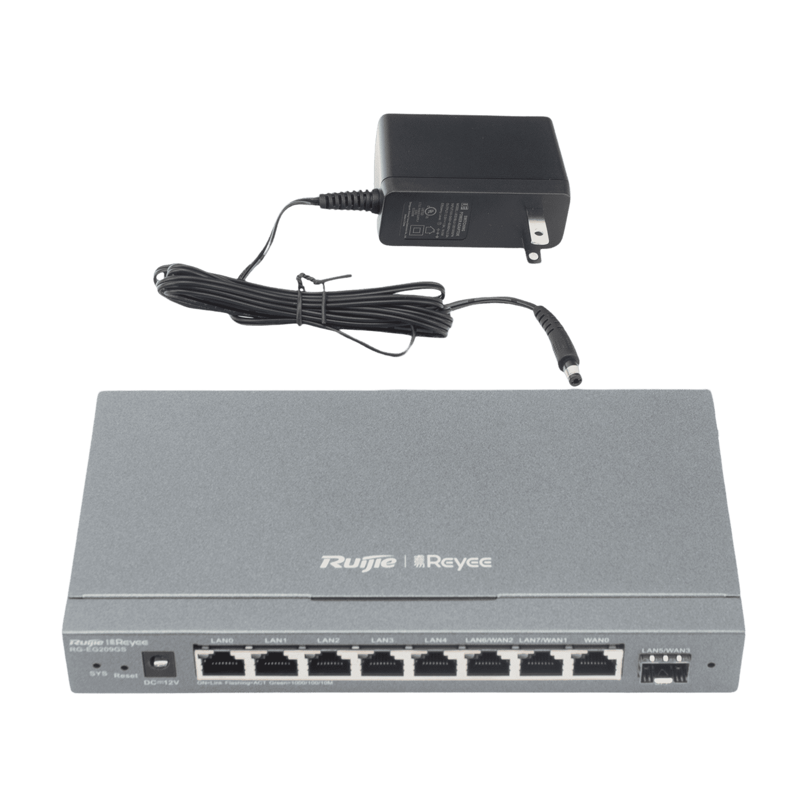 RG-EG209GS ROUTER 9 PTOS 600MBPS 200 CLIENTES RG-EG209GS 211696 - RUIJIE