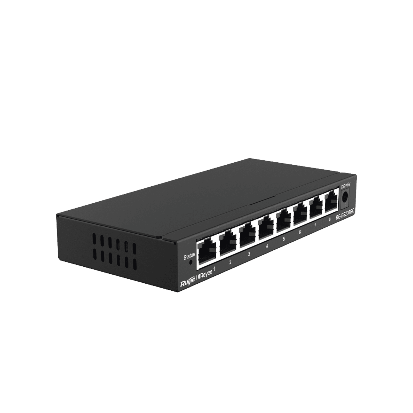 Switch Administrable con 8 puertos Gigabit, gestión gratuita desde la nube RG-ES208GC 214226 - RUIJIE