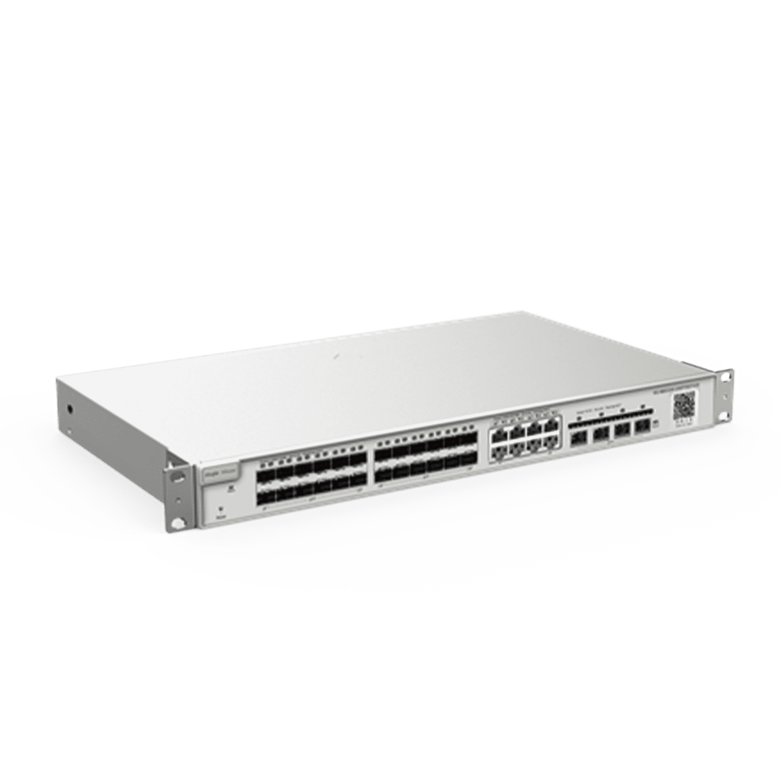 Switch administrable 24 puertos SFP con 8 puertos Ethernet Gigabit y 4 SFP+ gestión en la nube RG-NBS3200-24SFP/8GT4XS 213666 - RUIJIE