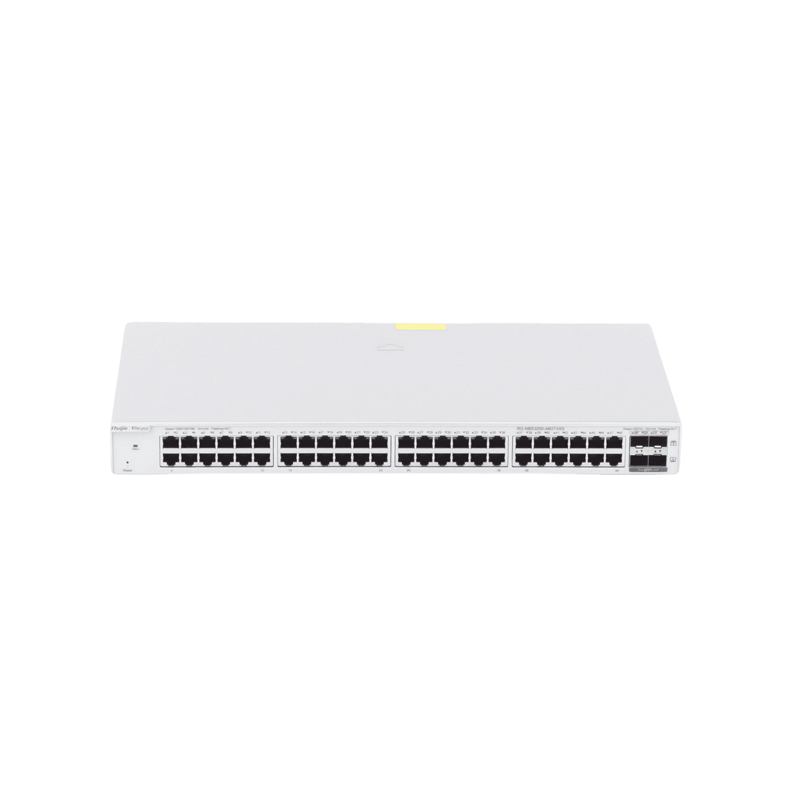 Switch Administrable capa 2 con 48 puertos Gigabit + 4 SFP+ para fibra 10Gb, gestión gratuita desde la nube RG-NBS3200-48GT4XS 214686 - RUIJIE