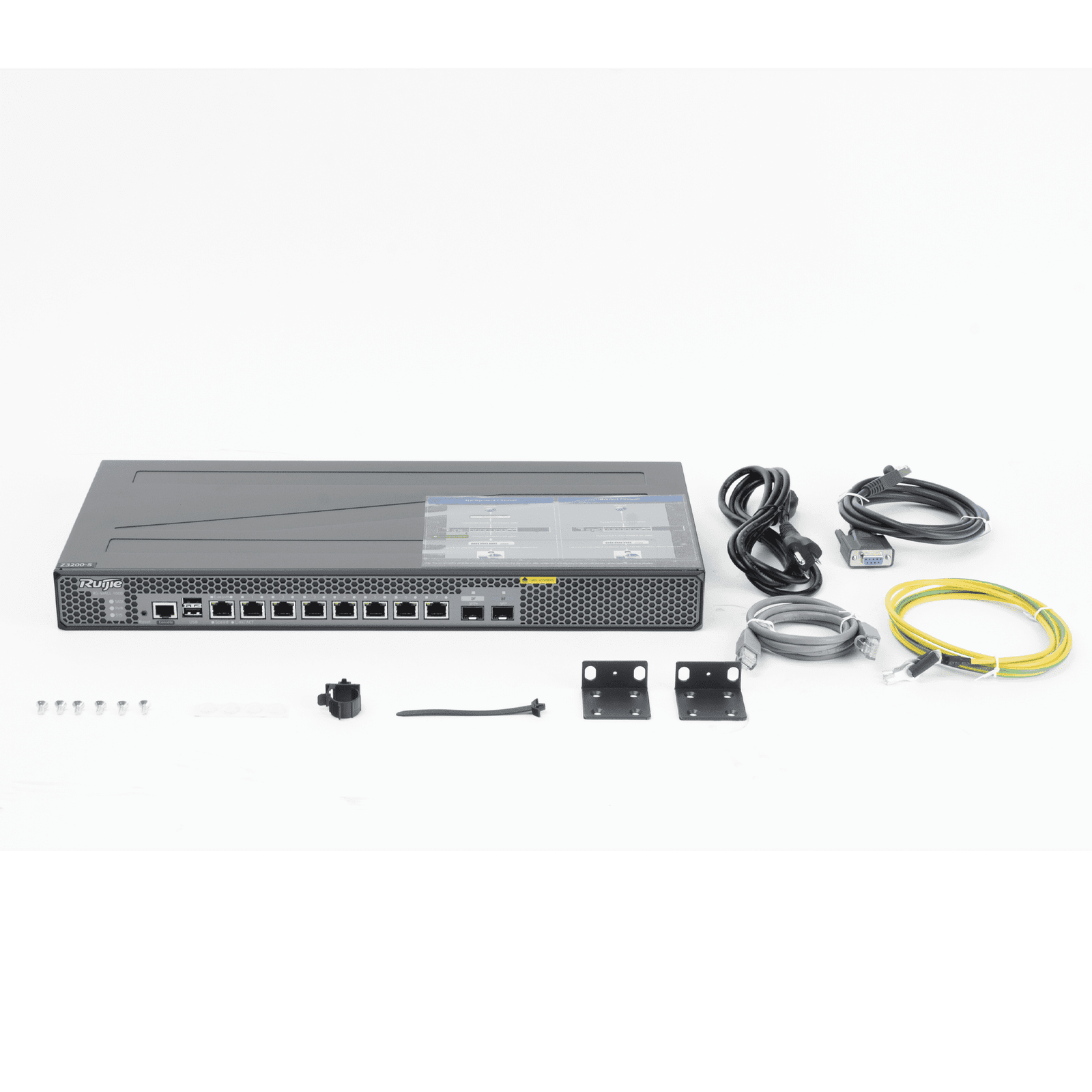 Switch Multi-Gigabit PoE 370W 802.3BT Capa 3 Administrable Cloud, Diseñado Para Access Points WiFi 6 RG-NBS5300-8MG2XS-UP 223650 - RUIJIE