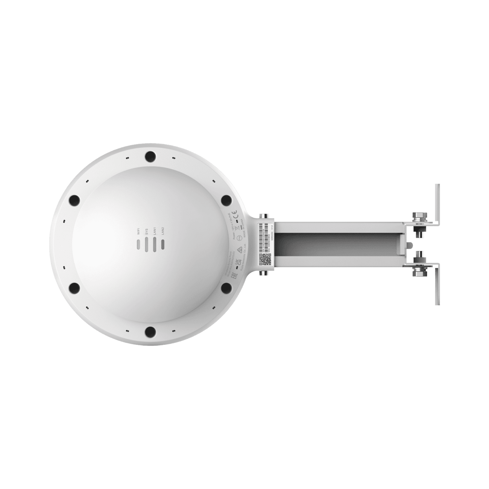 Punto de Acceso 802.11ac Omnidireccional IP68, retardante a la flama, protección contra descargas de 4kV, certificación RoHS RG-RAP6202(G) 212676 - RUIJIE