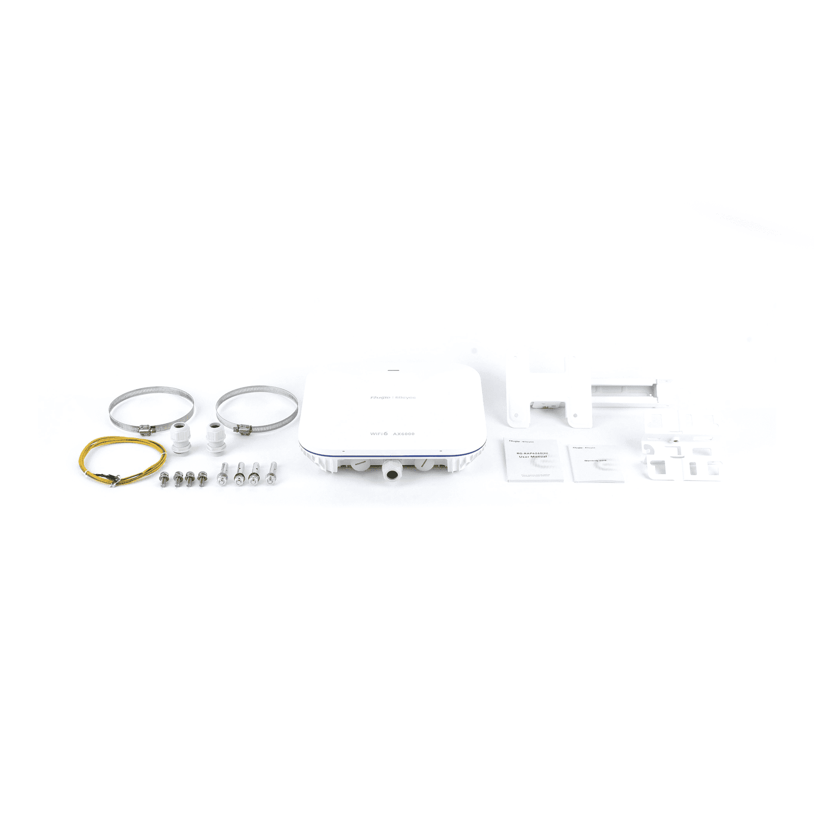 Punto de Acceso Wi-Fi 6 Industrial para Exterior Sectorial 5.95 Gbps, MU-MIMO 4×4, Filtros Anti Interferencia y Auto Optimización con IA, puerto eth 2.5G y SFP RG-RAP6260(H)-D 219052 - RUIJIE