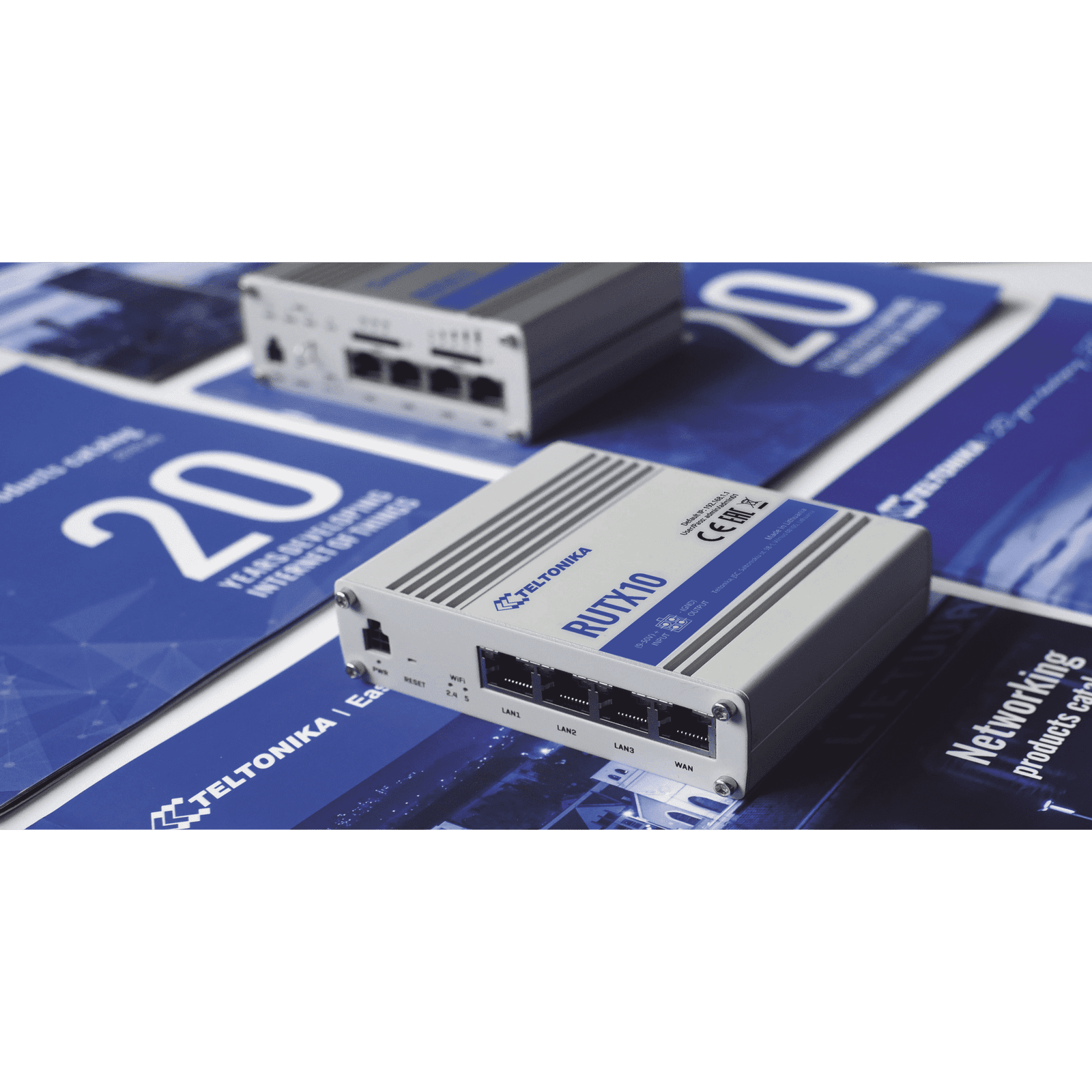 Router Industrial Inalámbrico VPN 802.11ac, 4 puertos Gigabit RUTX10 - TELTONIKA