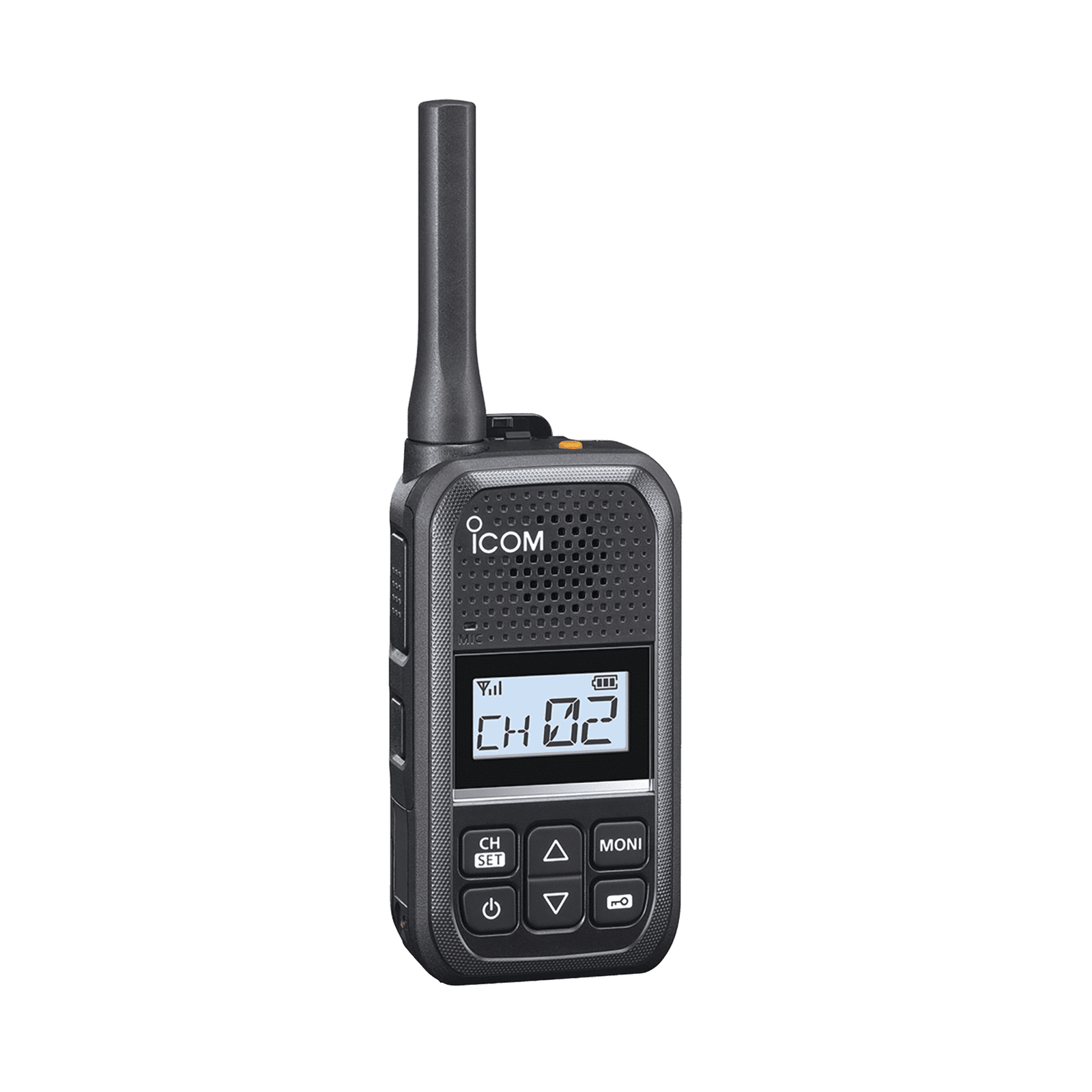 Radio Portátil Analógico, 2W, 16 Canales, 450-470 MHZ IC-F200 - ICOM