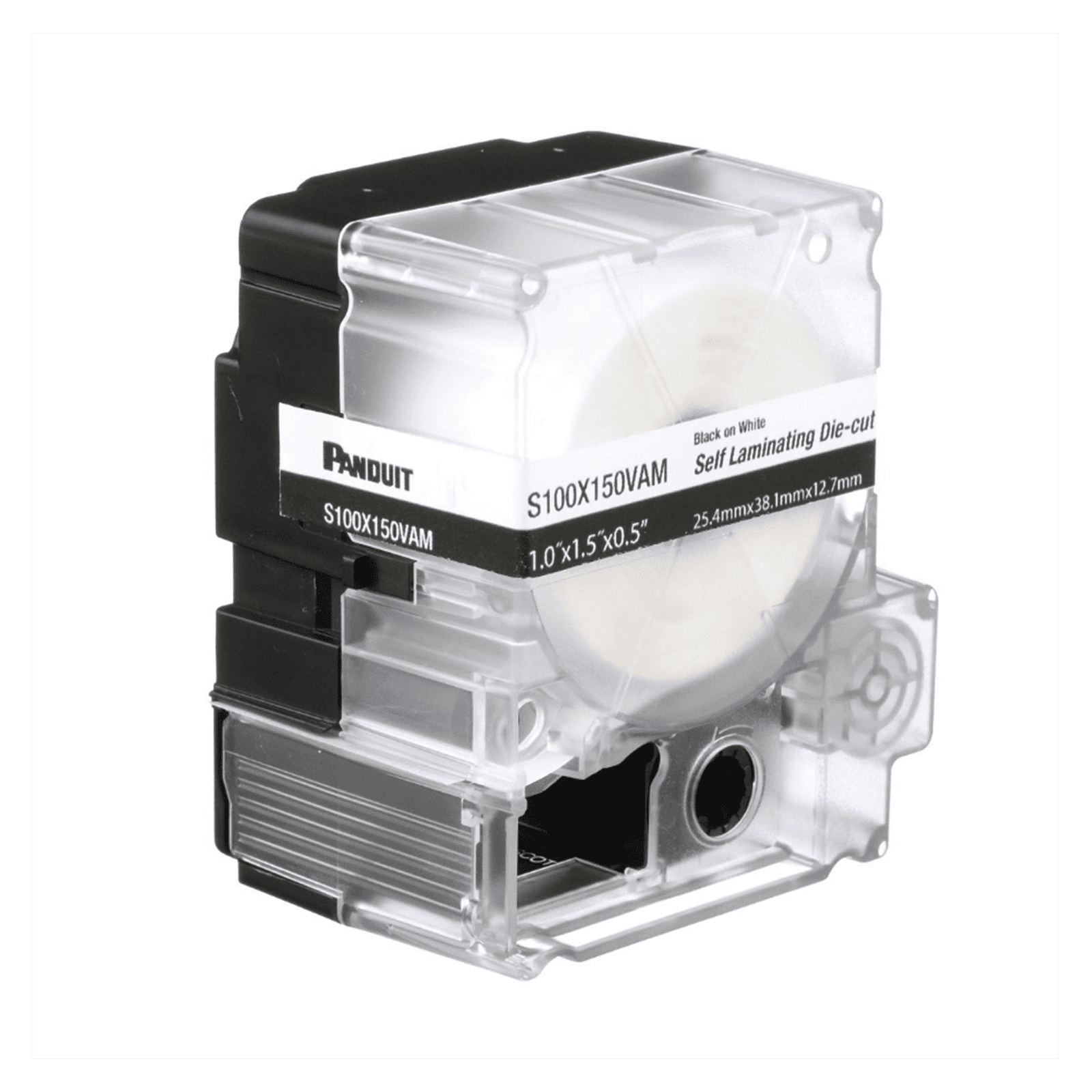 Casete  de 125 Etiquetas Autolaminadas para cables 8-4 AWG 1 X 2.25″ S100X225VAM - PANDUIT