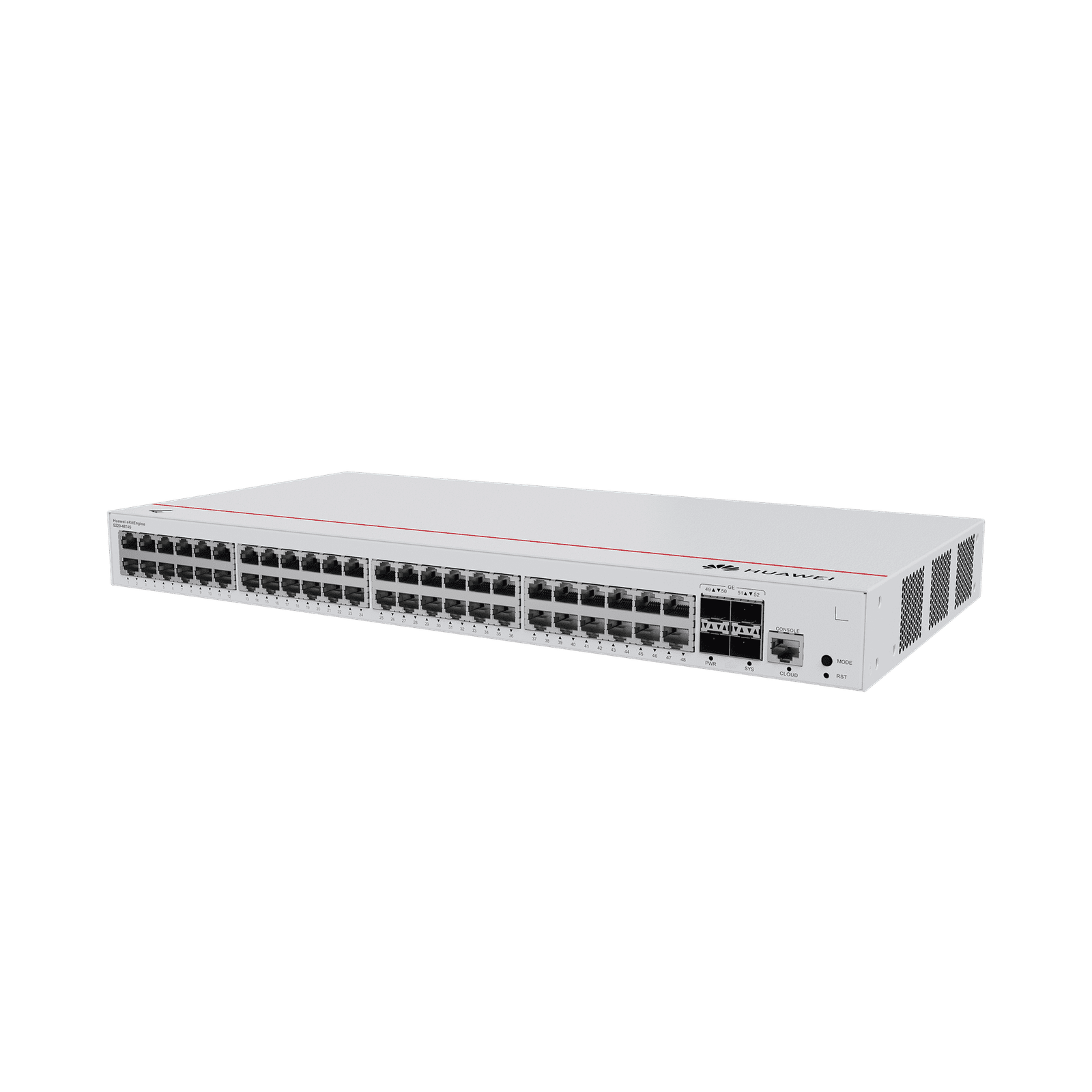 Switch Gigabit Administrable Capa 2 / 48 puertos 10/100/1000 Mbps / 4 Puertos SFP Uplink / Administración Nube Gratis S220-48T4S - HUAWEI