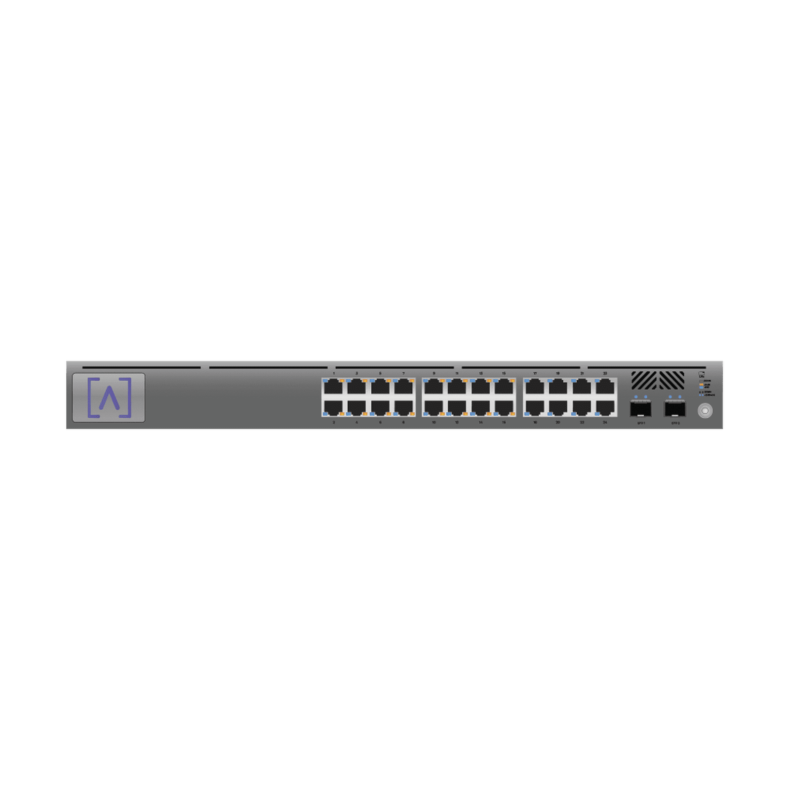 Switch Gigabit PoE+ Administrable / 24 puertos 10/100/1000 Mbps (16 de ellos POE+) + 2 Puertos SFP Uplink / Hasta 240W / Alta LabsCloud. S24-POE 218271 - ALTA LABS