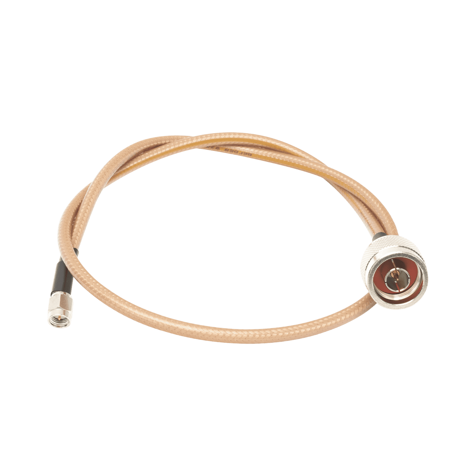 Jumper con Cable LP142 de 60 cm, con Conectores N Macho a SMA Macho (Hasta 8 GHz). SN142KSMA60 - EPCOM INDUSTRIAL