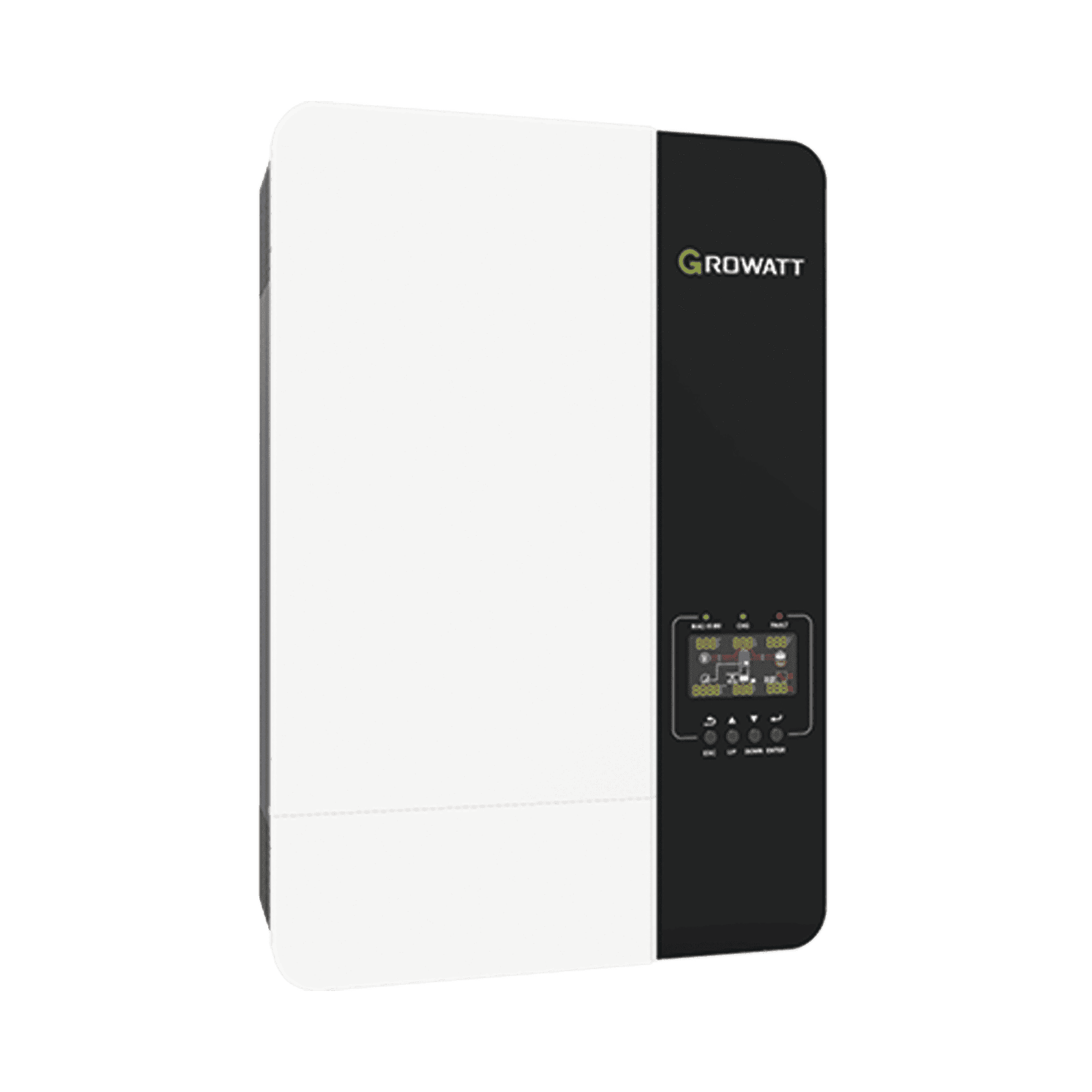 Inversor Cargador 3kW Compatible con Baterías de Litio, Monitoreo Remoto y Sincronización para Mayor Potencia, Operación 48Vcc SPF3000TLLVMES - GROWATT