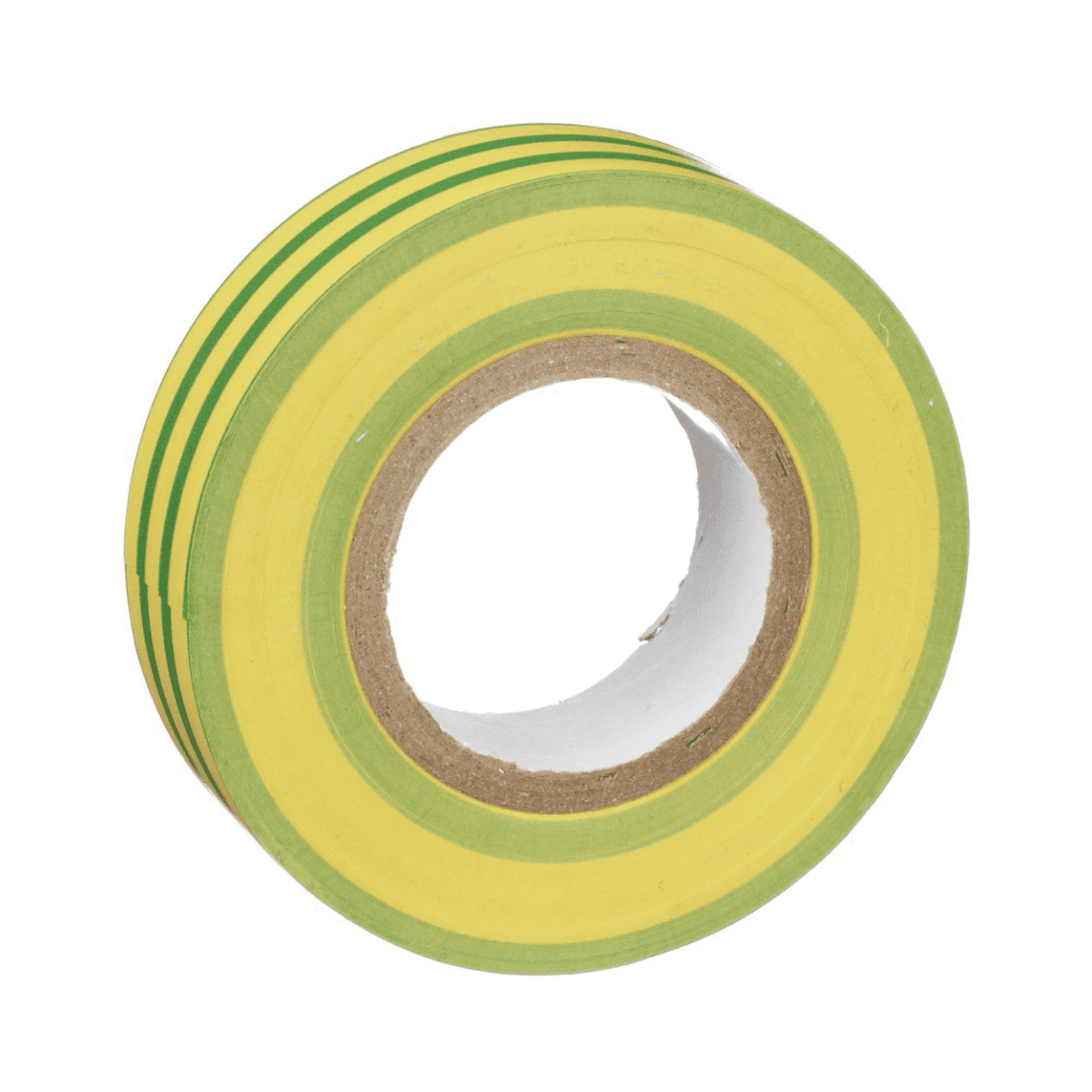 Cinta Eléctrica STRONGHOLD para Aislar, de PVC, Uso Construcción General en Tierras Físicas, Grosor de 0.13 mm (5 mil), Ancho de 19.05 mm, y 20.12 m de Largo, Color Amarillo/Verde. ST15-075-66-GRYL - PANDUIT