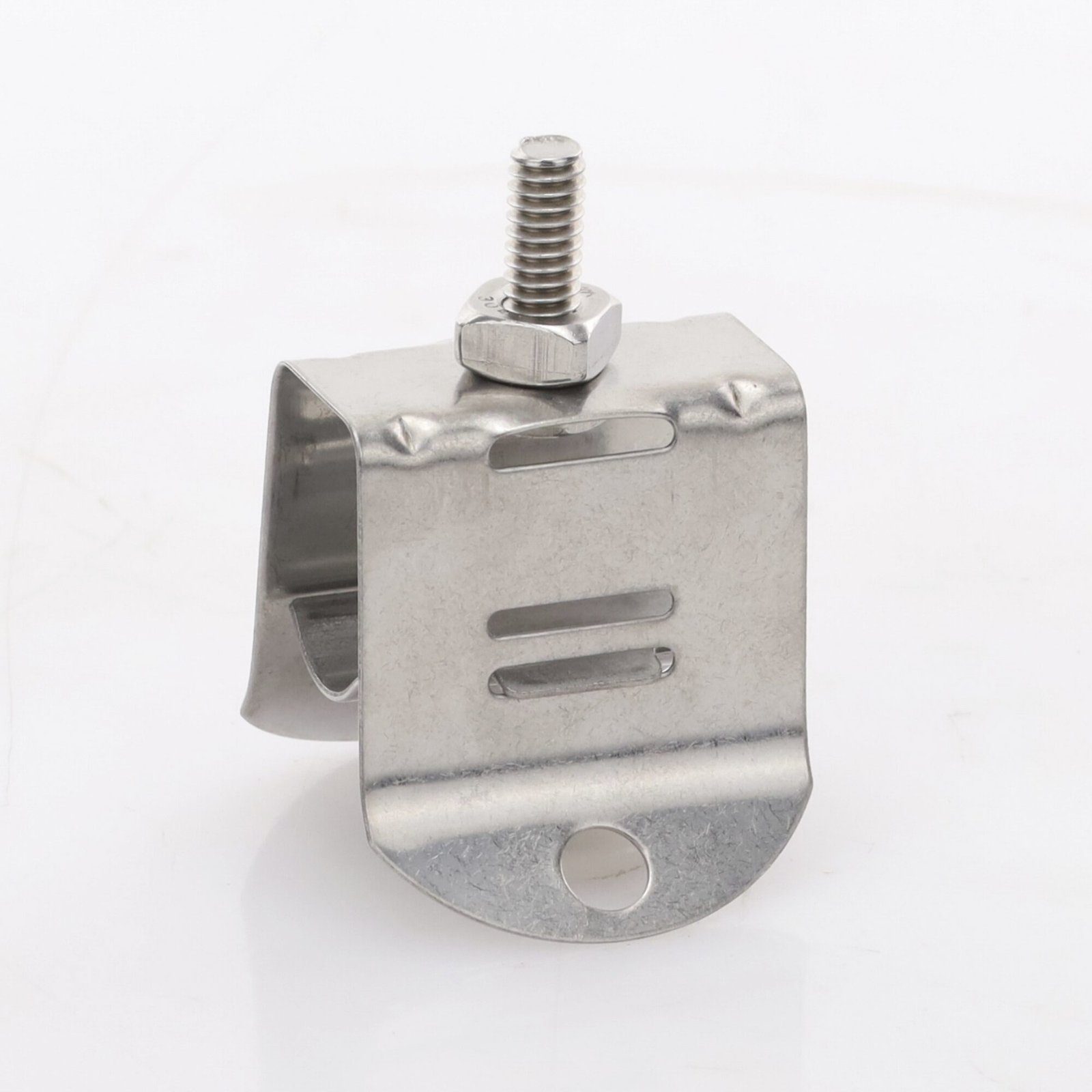 Sujetador de doble click para cable coaxial de 1/2 paquete de 10 piezas. STBH12 200617 - SYSCOM TOWERS