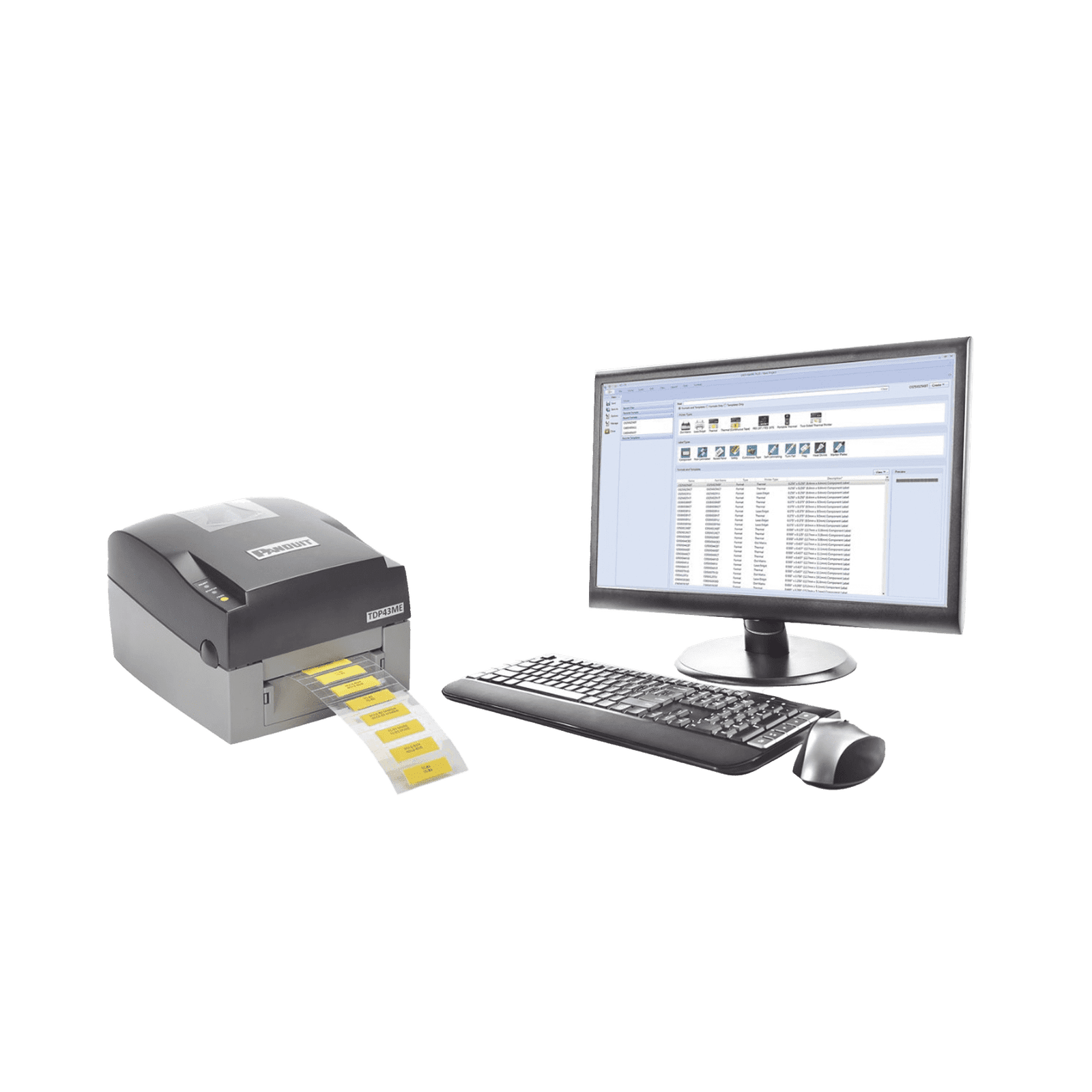 Software para Diseño de Etiquetas de Identificación Easy-Mark™, Presentación en Memoria USB EMPLUS-2GO - PANDUIT
