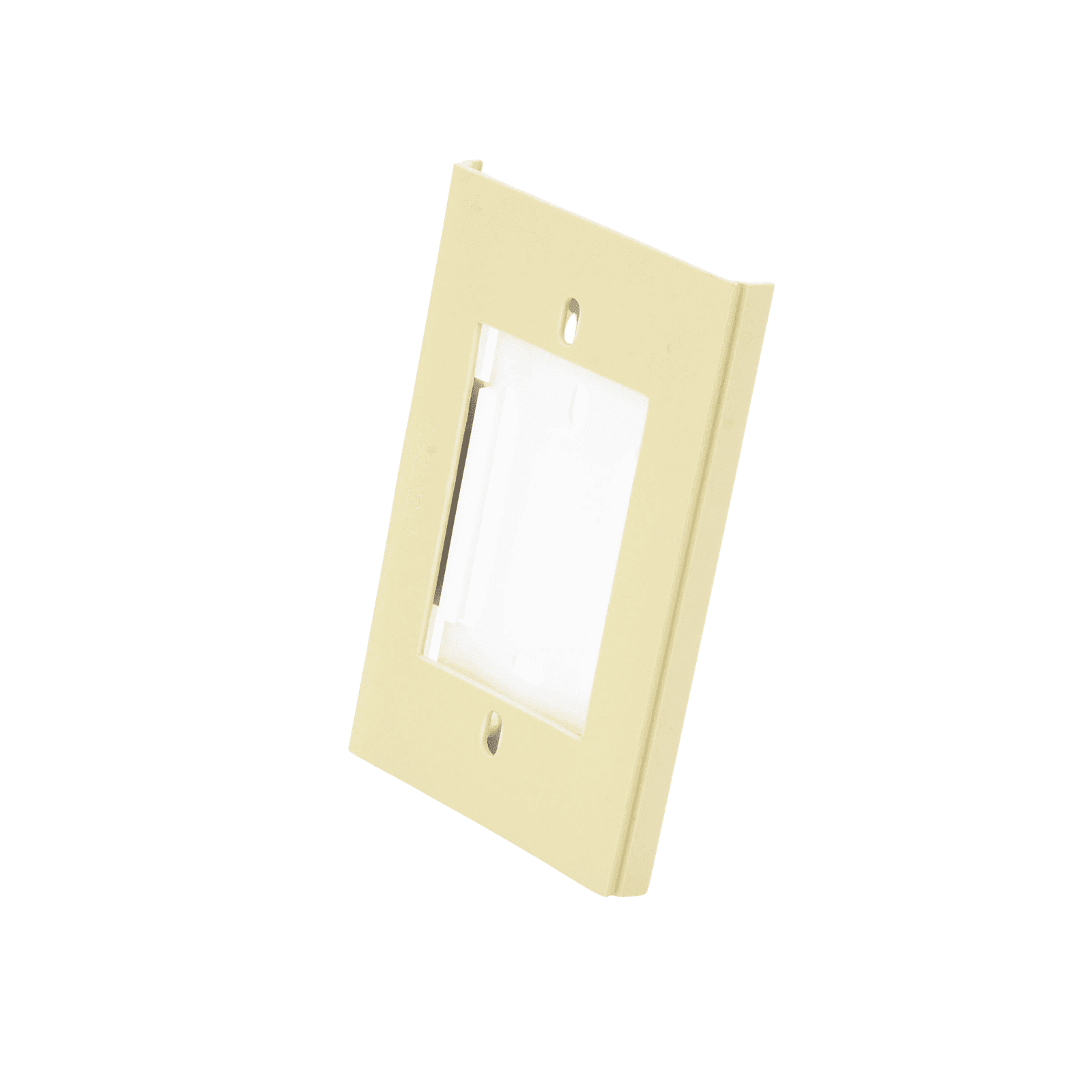 Soporte y tapa universal color Marfil de PVC auto extinguible, para canaleta TEK-100-M (5595-19001) TEK-100-UNI-M - THORSMAN