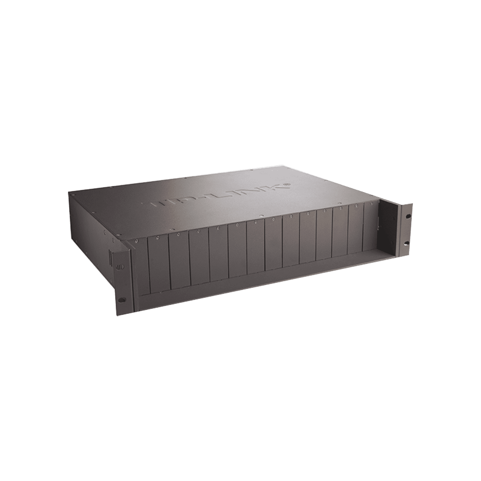 Chasis para Montaje en Rack de 14 bahías / Soporta Convertidores de Fibra Óptica TP-Link / Compatibles (MC111CS, MC112CS, MC220L, MC110CS, MC100CM, MC210CS, MC200CM) / Plug and Play TL-MC1400 - TP-LINK