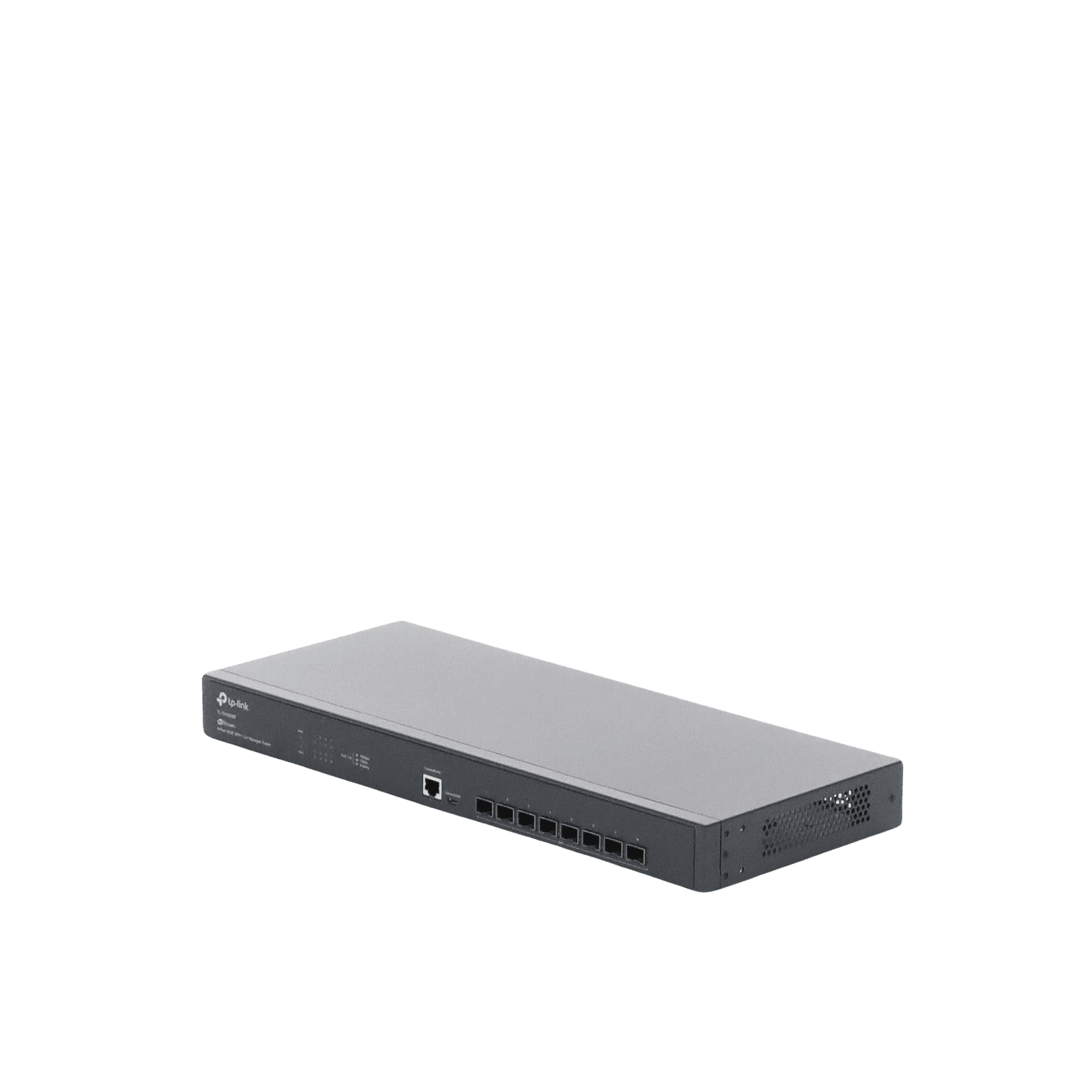 Switch Fibra Óptica L2+ Omada / 8 Puertos SFP+ 10G /  2 Puertos Consola (RJ45 y micro-USB) / Administración Centralizada Omada o Stand-Alone / Multicast IGMP / Calidad de Servicio / Montaje en Rack / Silencioso (sin ventiladores) TL-SX3008F - TP-LINK