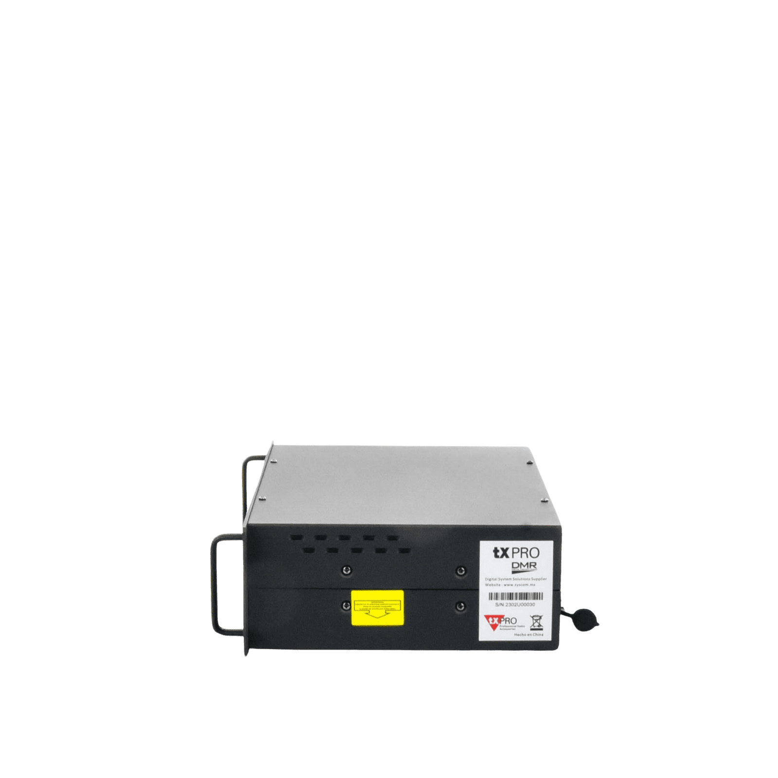 Repetidor UHF 400-450 MHz, 40W, protocolo DMR para doble llamada TXR8500U 207207 - TXPRO