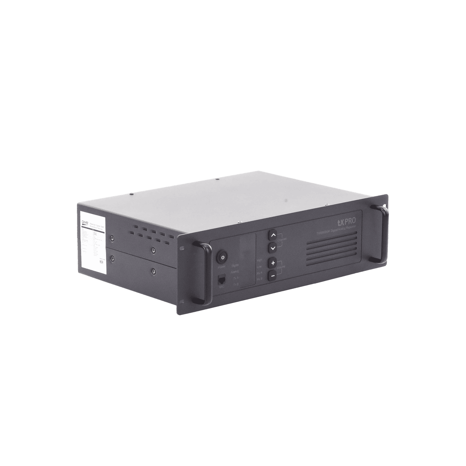 Repetidor UHF 450-490 MHz, 40W, protocolo DMR para doble llamada TXR8500UH 210676 - TXPRO