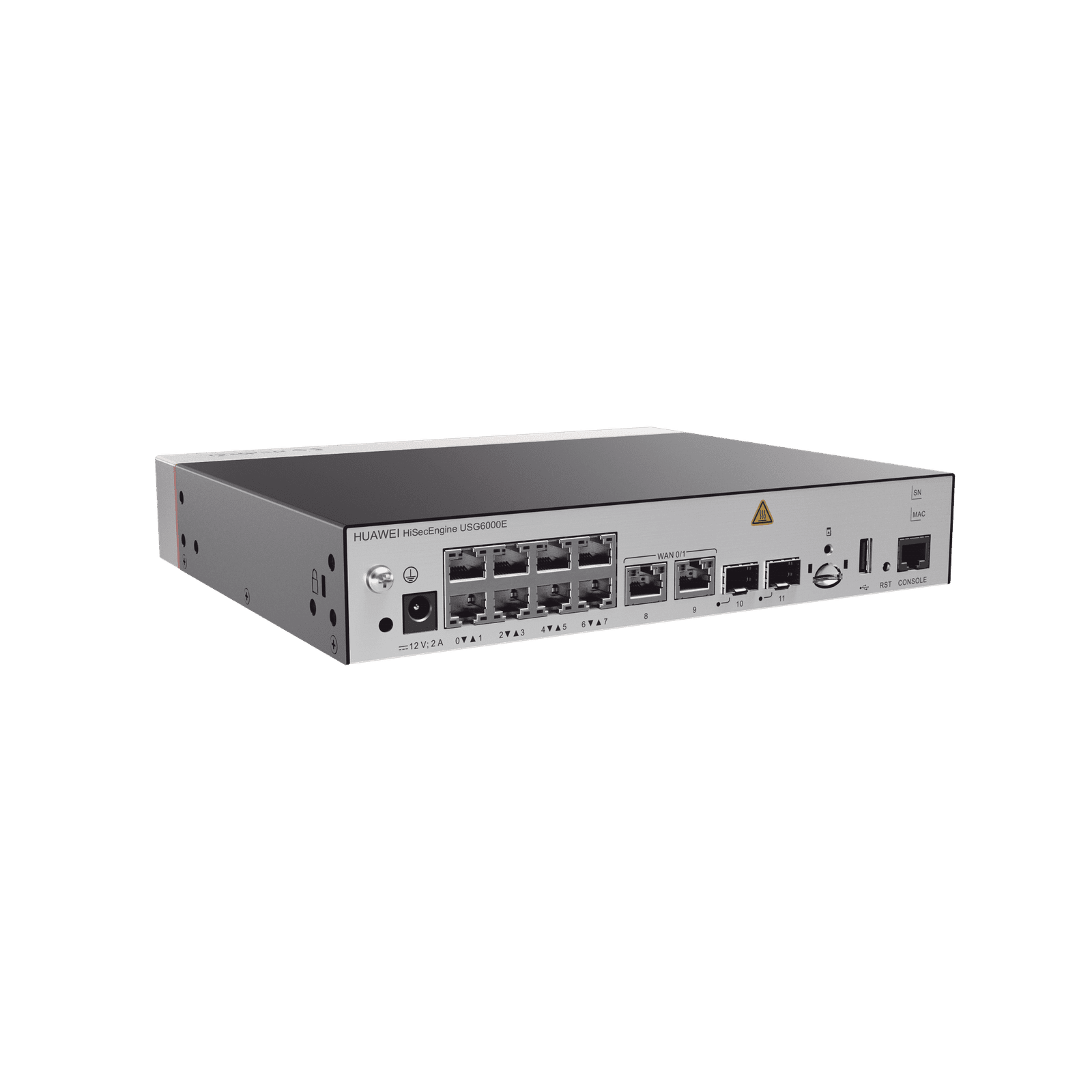 Firewall HUAWEI HiSecEngine de 1.5 Gbps para Empresas Pequeñas. Incluye Licencias por 1 Año de Threat Protection (AV, IPS, URL) y Administración por Nube USG6510E 223670 - HUAWEI