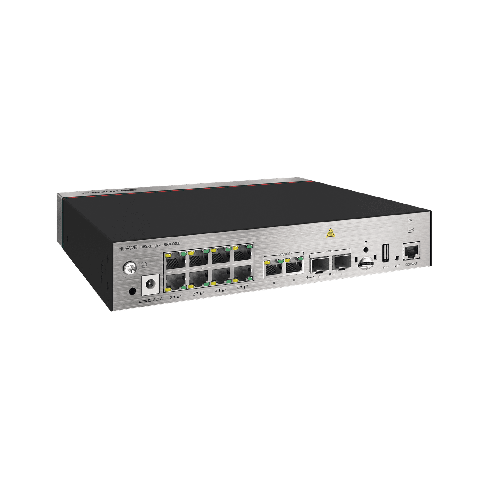 Firewall HUAWEI HiSecEngine de 4 Gbps para Empresas Pequeñas. Incluye Licencias por 1 Año de Threat Protection (AV, IPS, URL), Cloud Management y Soporte Hi-Care Estándar USG6530E 219446 - HUAWEI