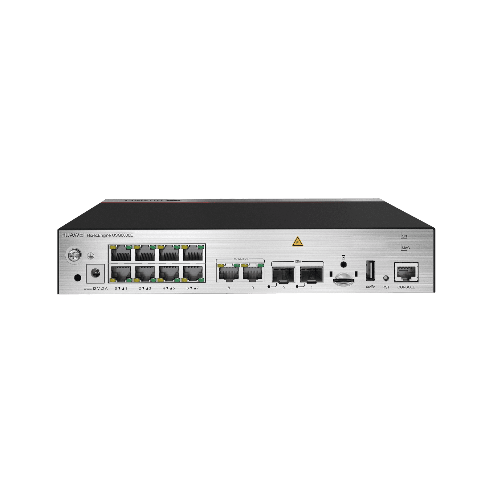 Firewall HUAWEI HiSecEngine de 4 Gbps para Empresas Pequeñas. Incluye Licencias por 1 Año de Threat Protection (AV, IPS, URL), Cloud Management y Soporte Hi-Care Estándar USG6530E 219446 - HUAWEI