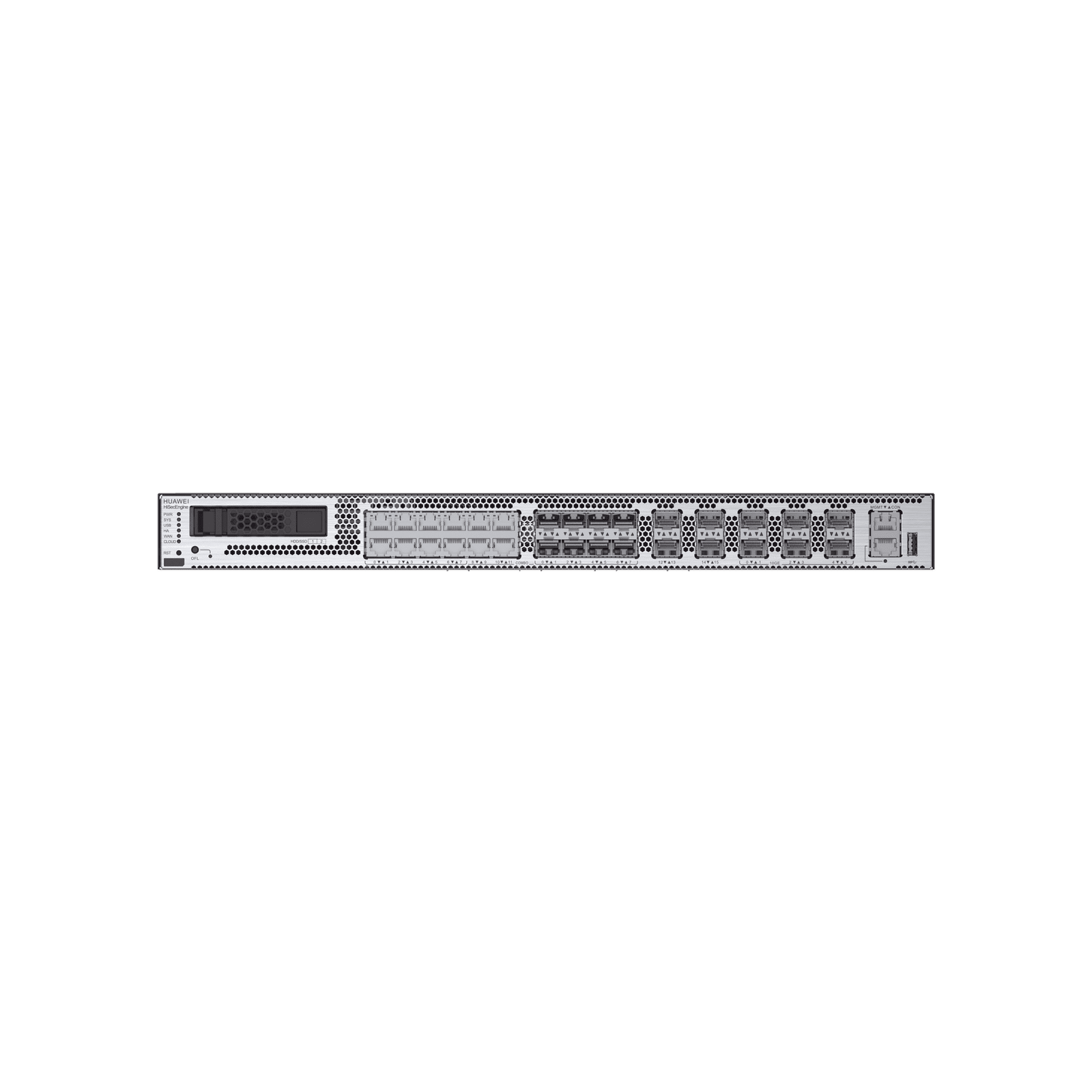 Firewall HUAWEI HiSecEngine de 15 Gbps para Empresas Grandes. Incluye Licencias por 1 Año de Threat Protection (AV, IPS, URL), Licencia N1 y Soporte Hi-Care Estándar USG6615F 219448 - HUAWEI