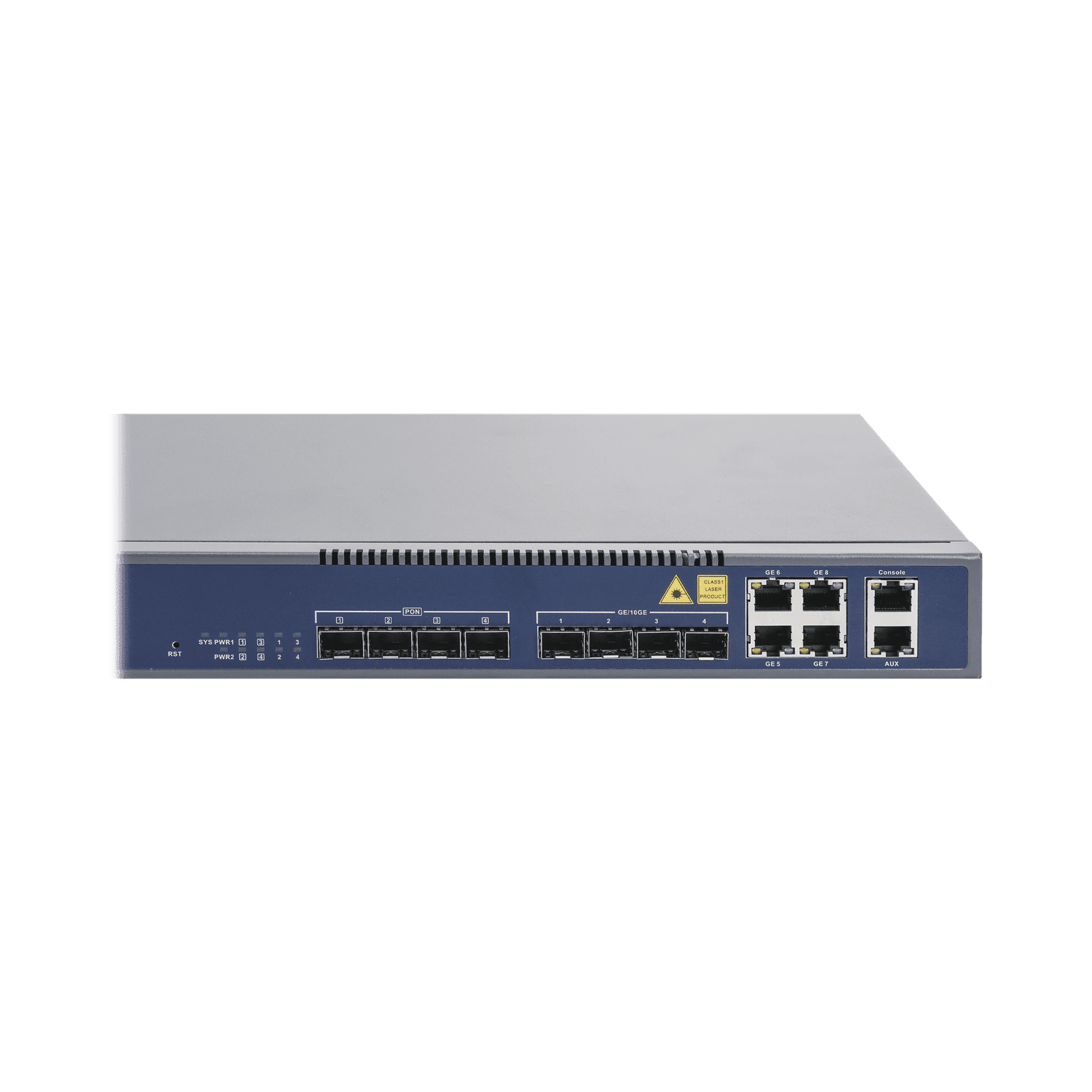 OLT de 4 puertos EPON con 8 puertos Uplink (4 puertos Gigabit Ethernet + 4 puertos Gigabit Ethernet SFP) , hasta 256 ONUS, V1600D4-DP 191429 - V-SOL