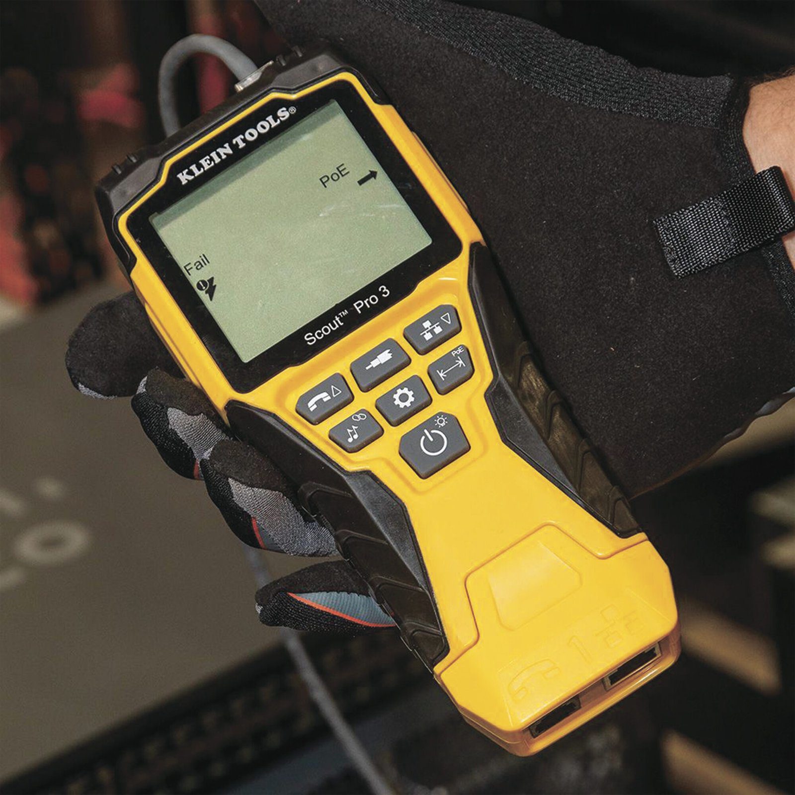 Probador Scout™ Pro 3 con kit de transmisores remotos Test-n-Map™ (Inspección PoE) VDV501-853 - KLEIN TOOLS
