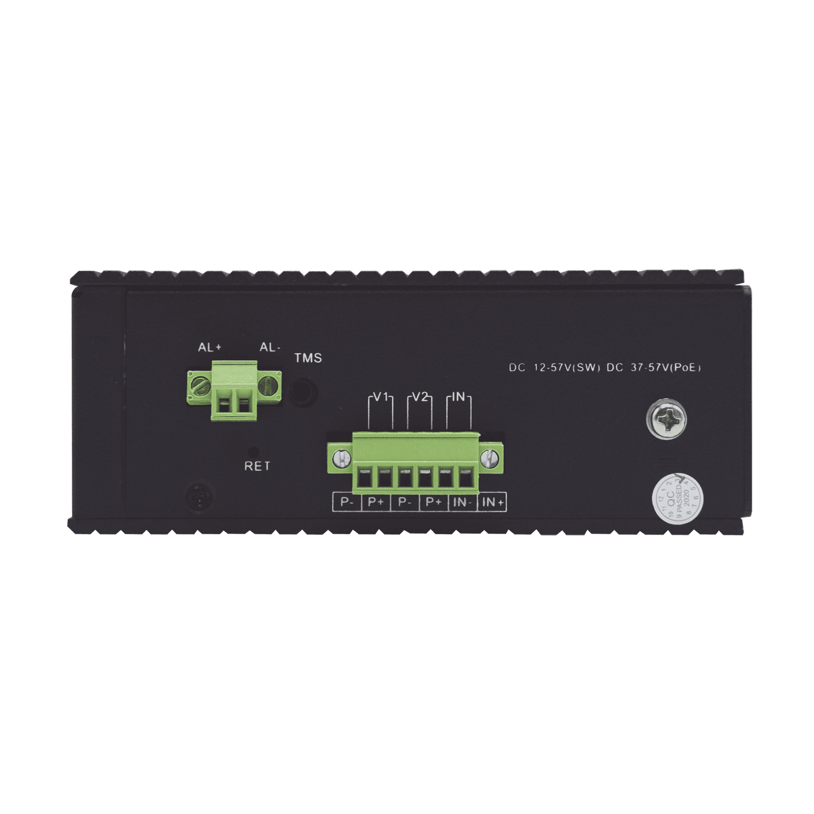Switch Industrial 8 puertos / Administrable PoE / Puerto 1-2 PoE 24V/48V /  Puertos 3-8 puertos 802.3 af/at/bt / Presupuesto máx 240 W WI-PMS312GF-I 193540 - WI-TEK