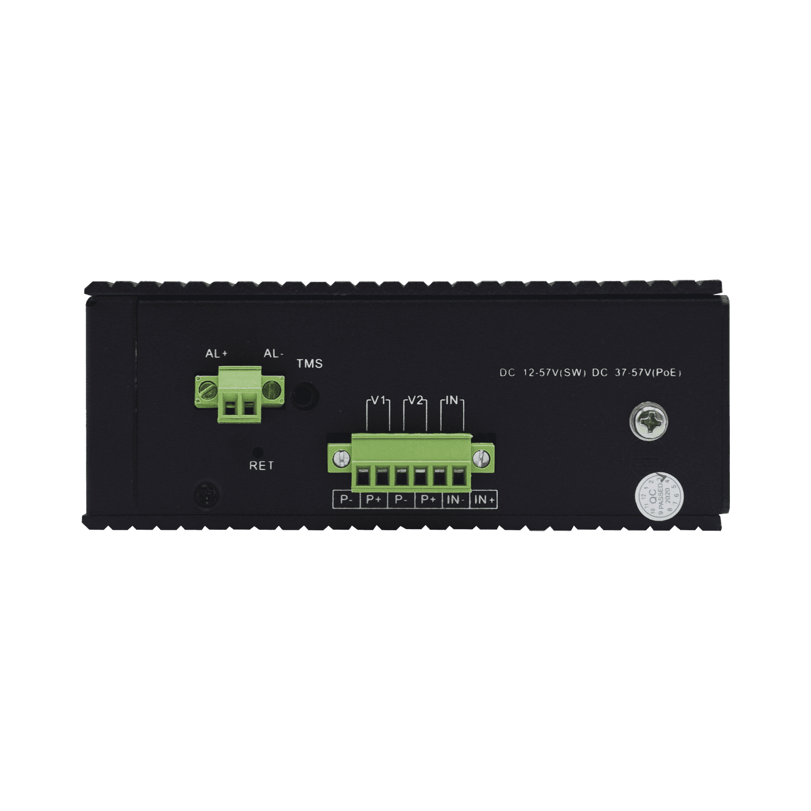 Switch Industrial 8 puertos / Administrable PoE / Puerto 1-2 PoE 24V/48V /  Puertos 3-8 puertos 802.3 af/at/bt / Presupuesto máx 240 W WI-PMS312GF-I 193540 - WI-TEK