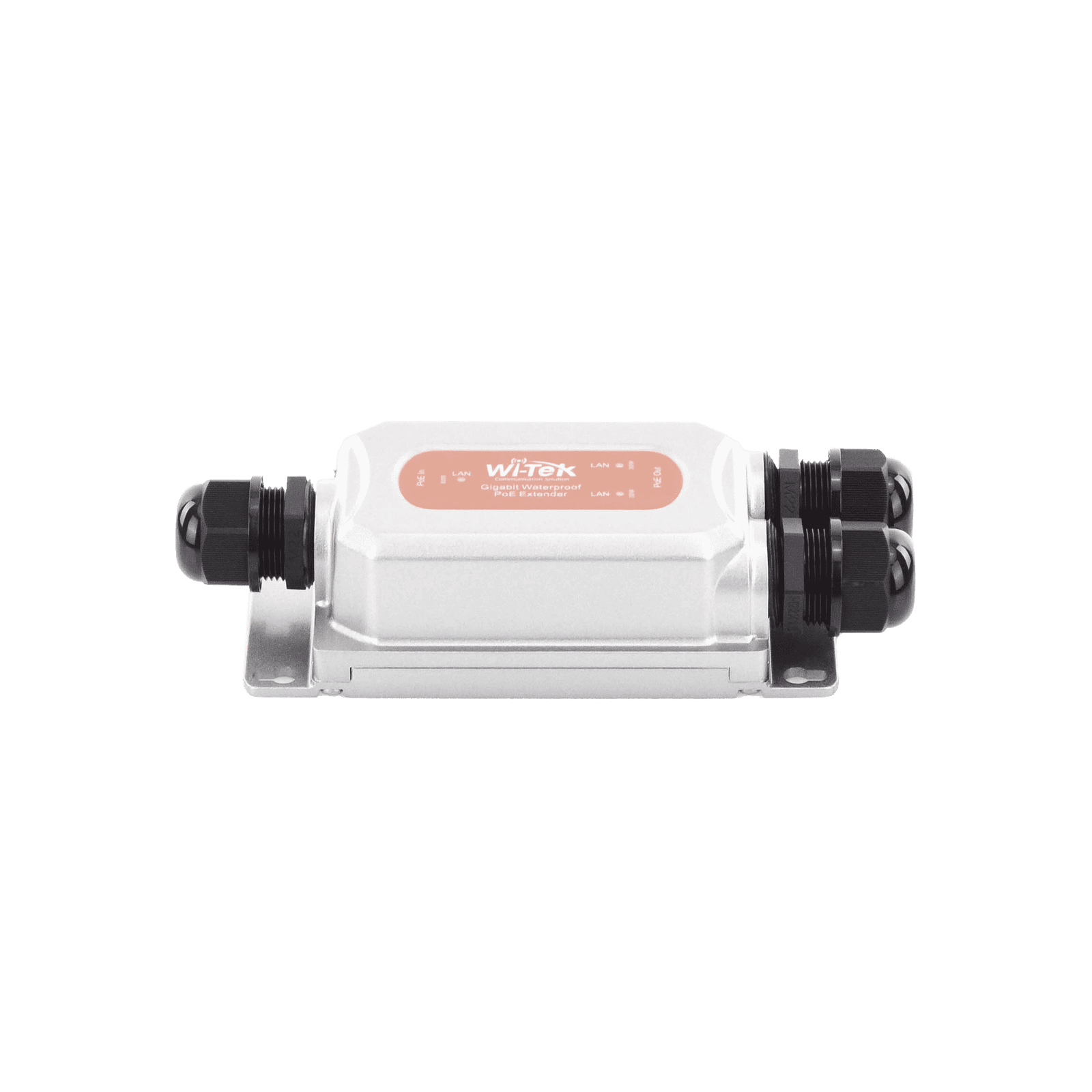 Extensor PoE para exterior / Entrada PoE de 60W y 2 salidas PoE de 30W / Protección IP68 WI-POE21E-O 210173 - WI-TEK