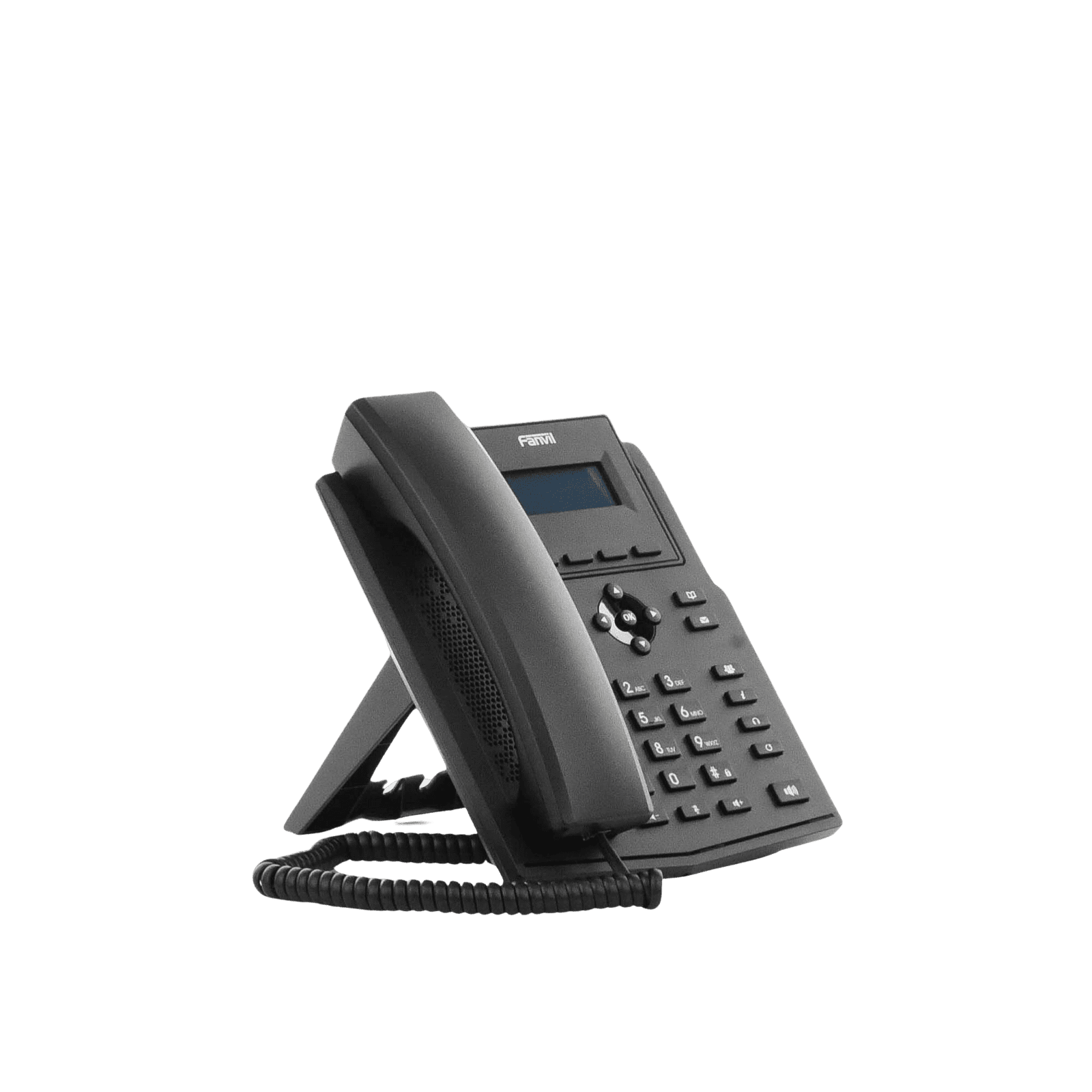 Teléfono IP empresarial para 2 lineas SIP con pantalla LCD, Códec Opus, conferencia de 3 vías, PoE. X301P 215169 - FANVIL